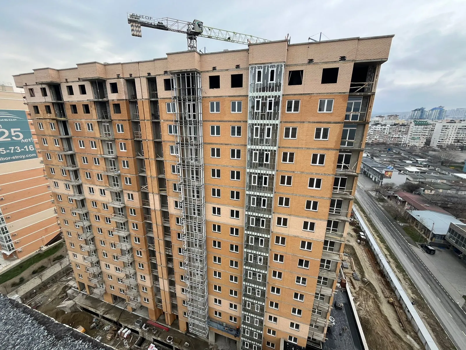 ЖК на Ленина,95 ход строительства