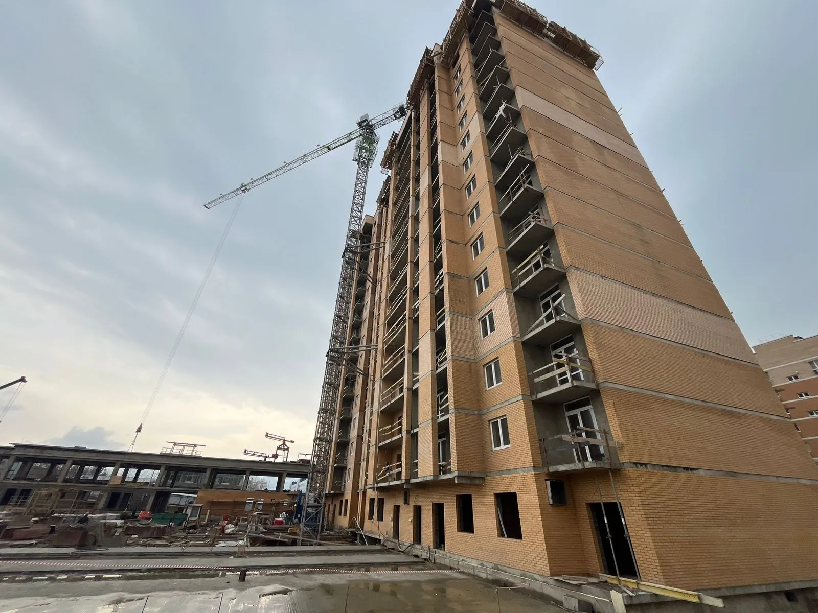 ЖК на Ленина,95 ход строительства