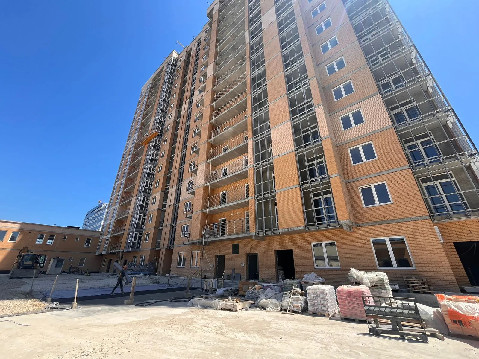 ЖК на Ленина,95 ход строительства