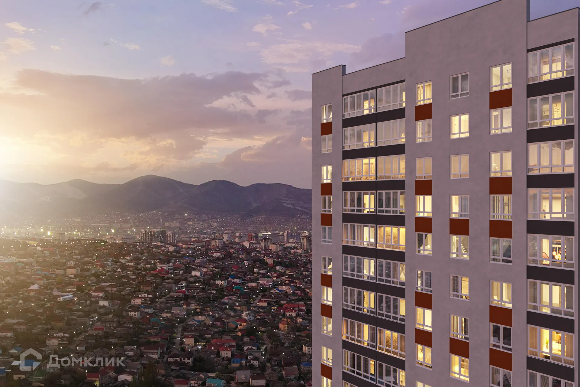 Планировка студии квартиры 26.2 м² в ЖК ЖК ОБЛАКА, г. Новороссийск — фото 7