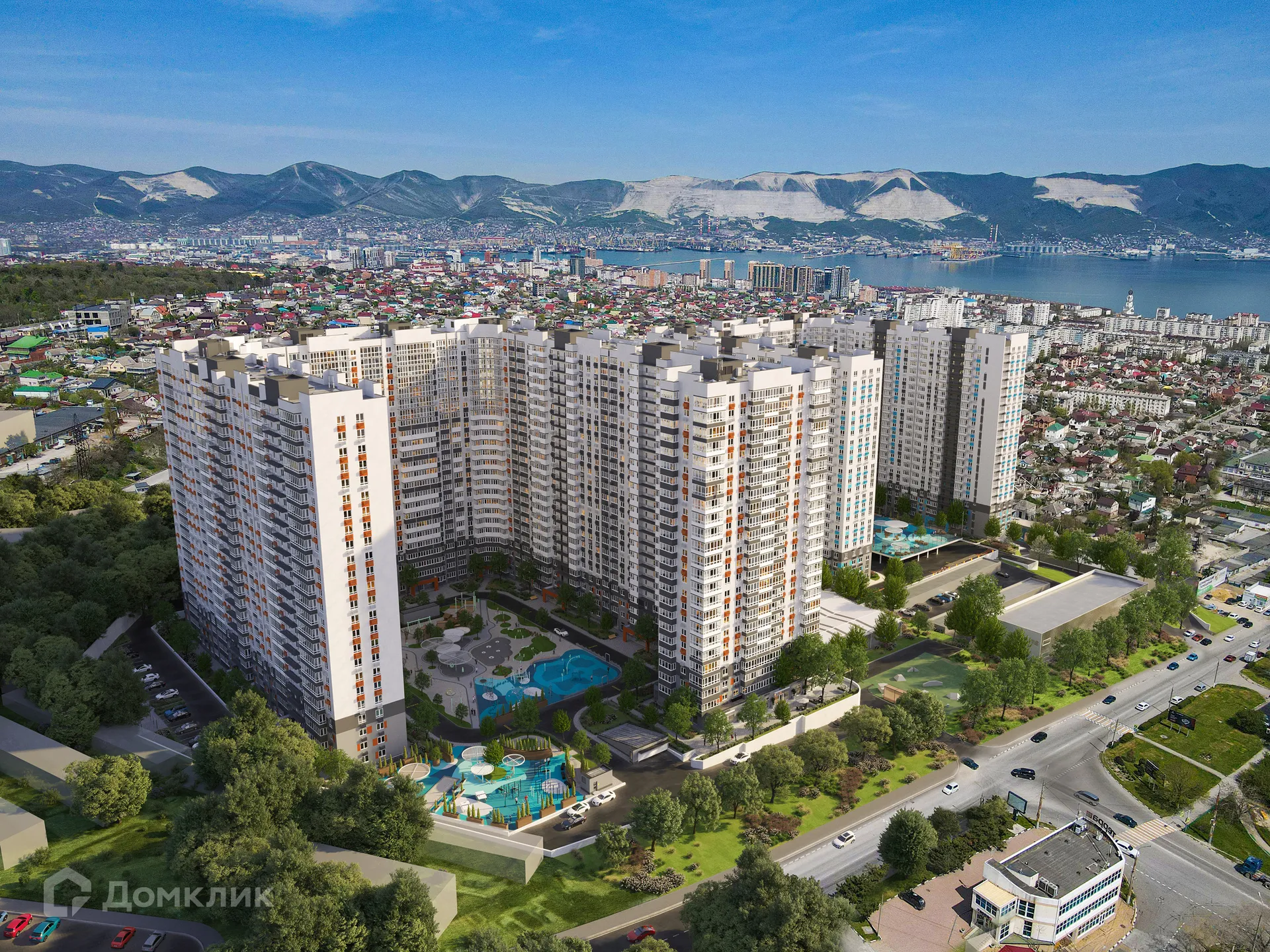 Планировка студии квартиры 26.2 м² в ЖК ЖК ОБЛАКА, г. Новороссийск — фото 11