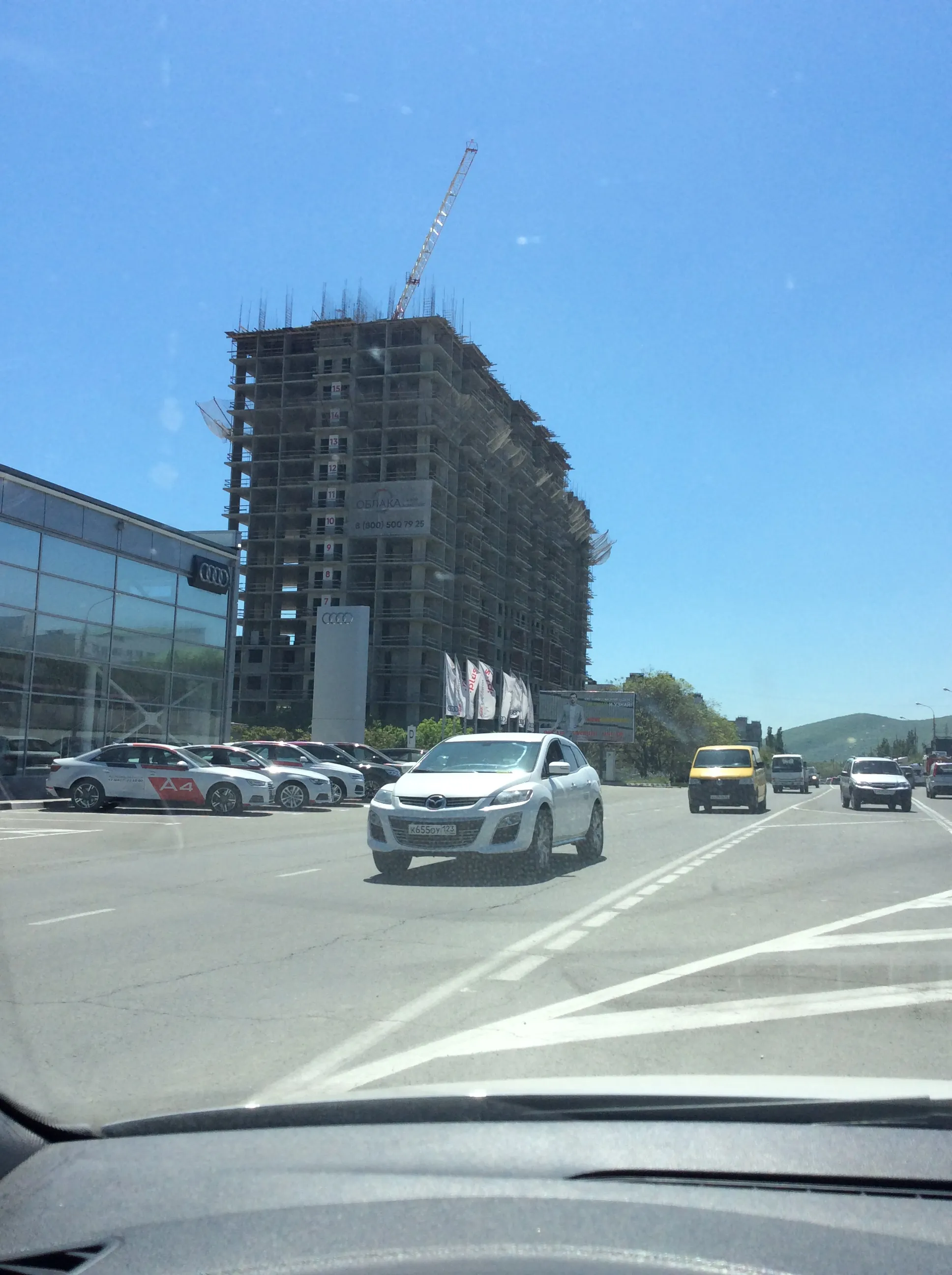 ЖК ОБЛАКА ход строительства