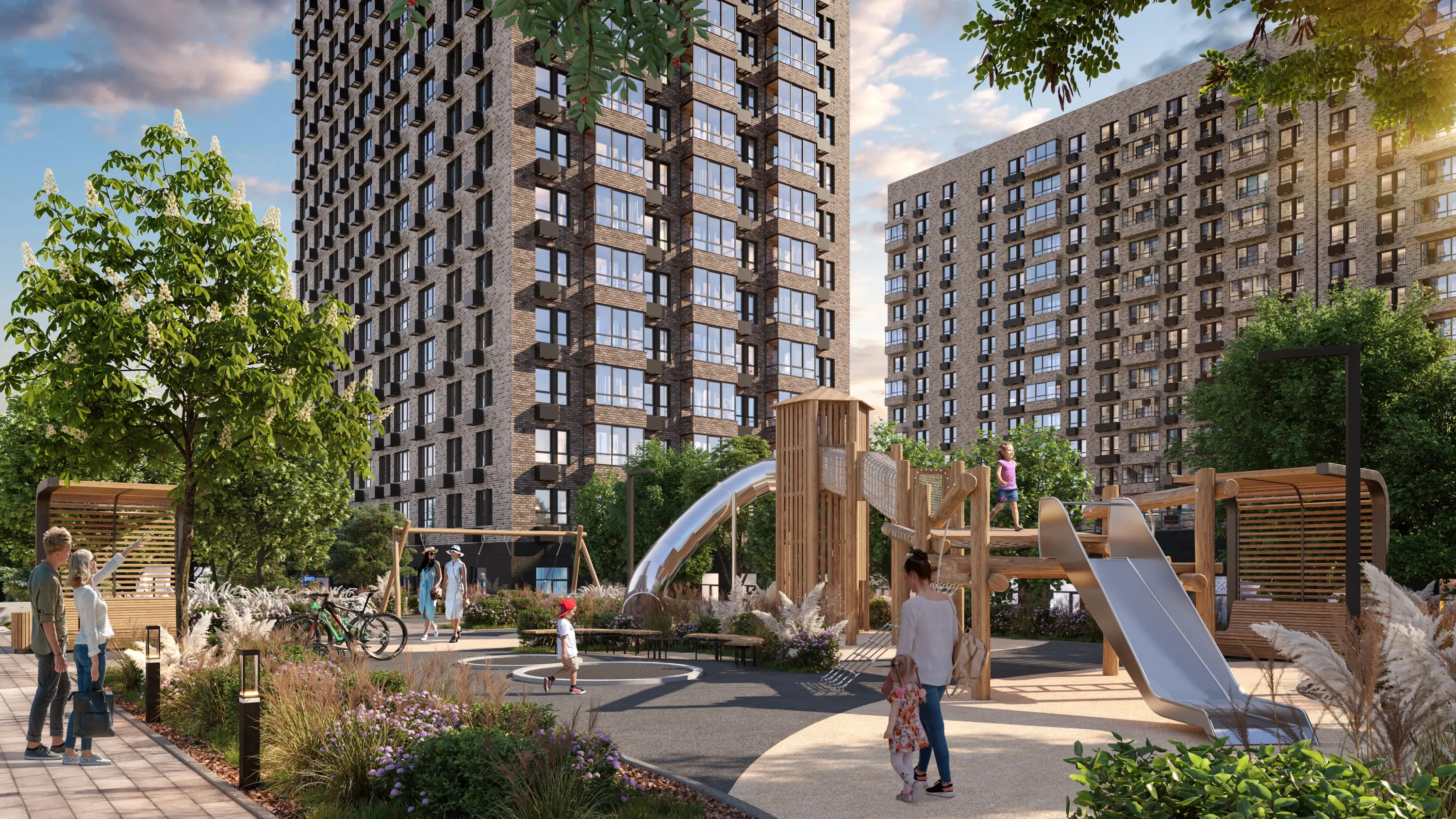 Планировка 2-комнатной квартиры 53.1 м² в ЖК ЖК Барса, г. Новороссийск — фото 1