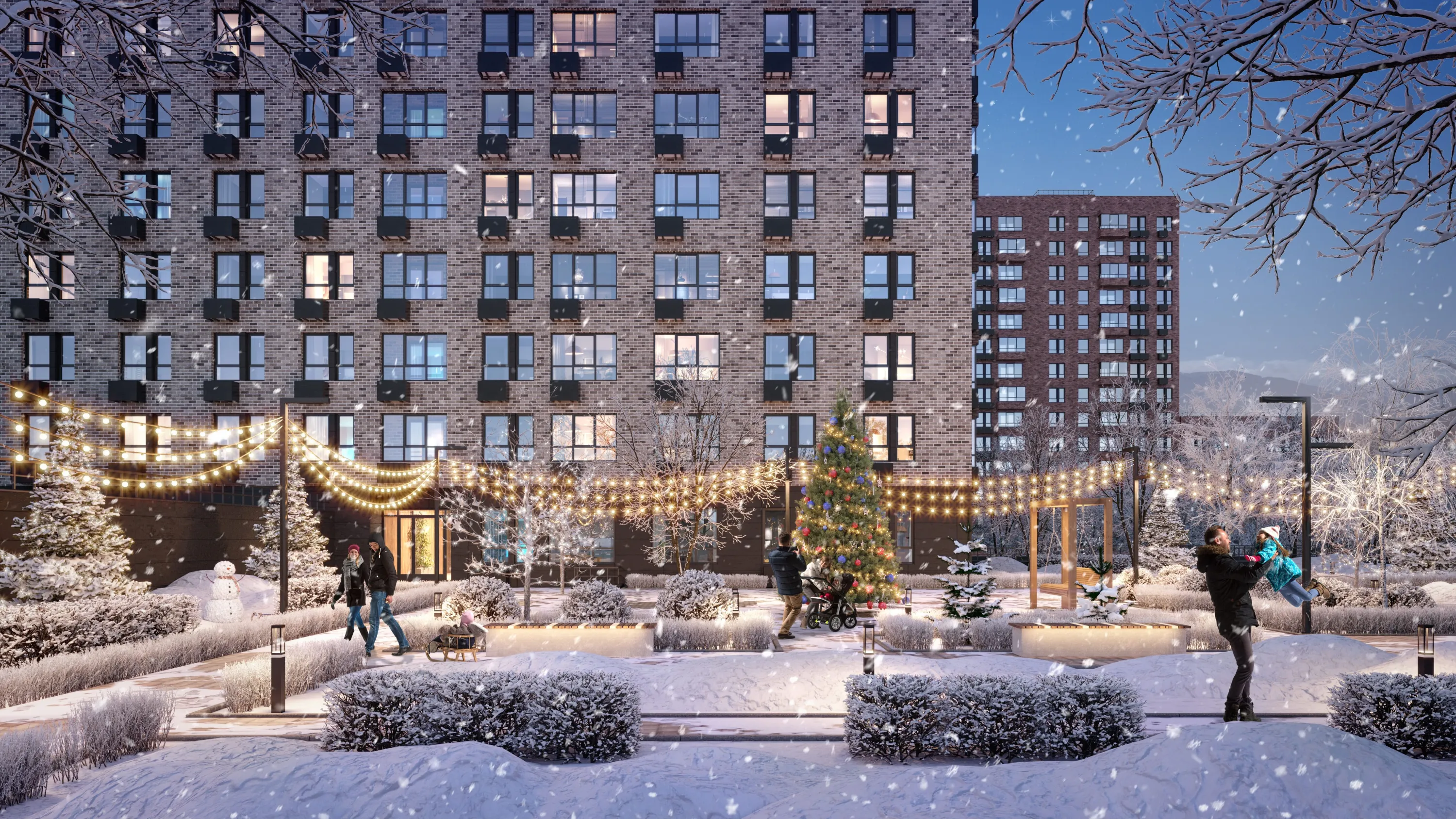 Планировка 2-комнатной квартиры 53.1 м² в ЖК ЖК Барса, г. Новороссийск — фото 3