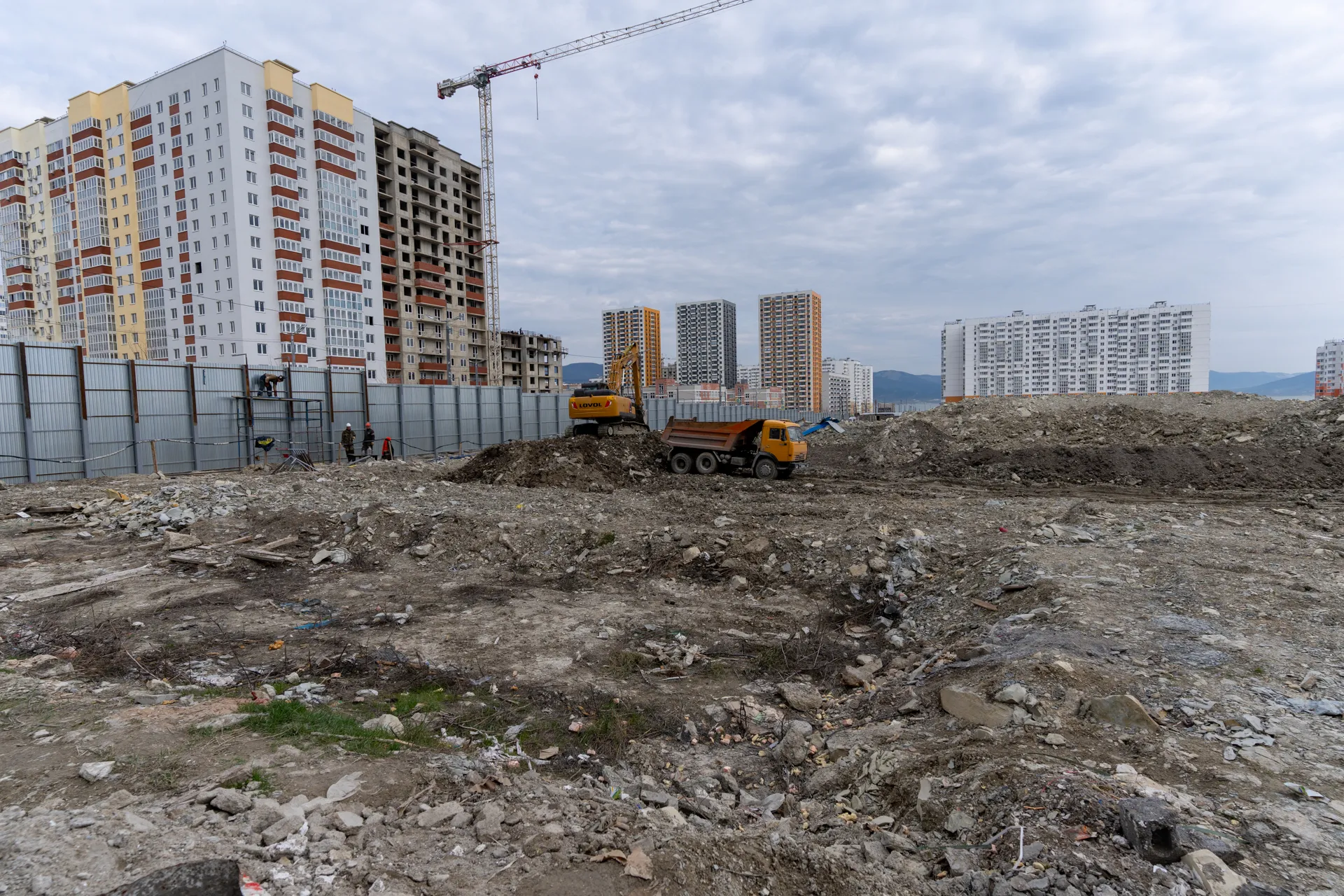 ЖК Барса ход строительства