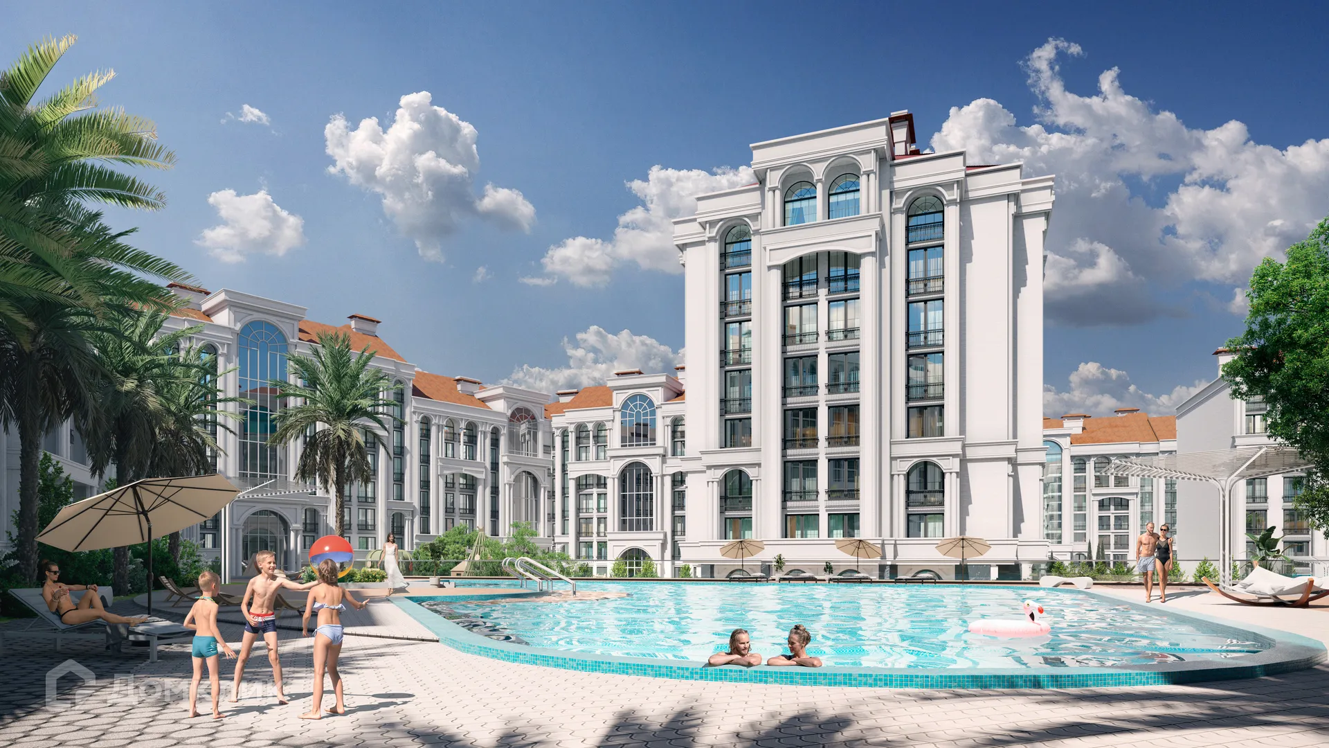 Планировка 1-комнатной квартиры 49.11 м² в ЖК ЖК Резиденция морей, г. Новороссийск — фото 9