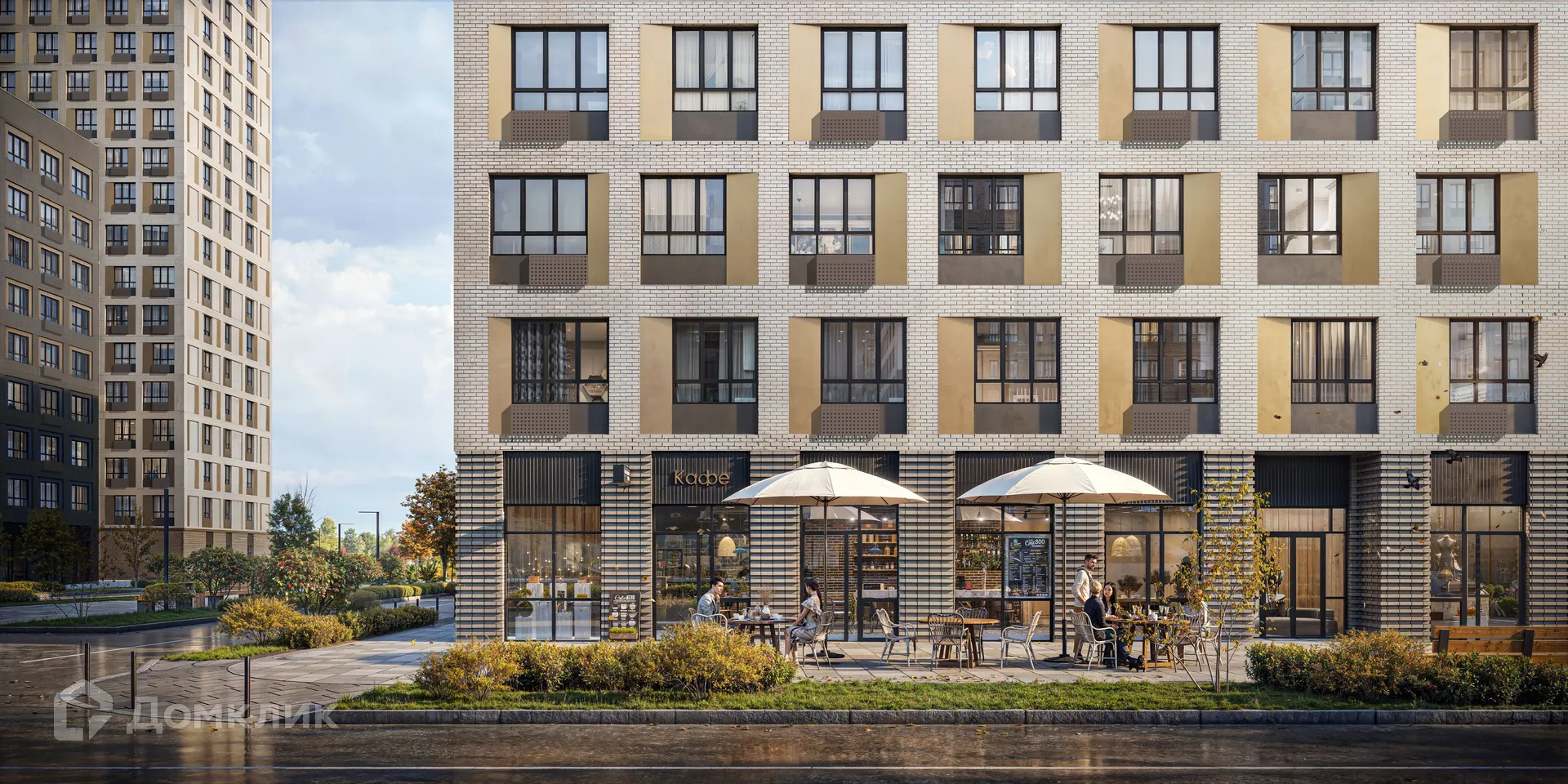 Планировка студии квартиры 21.1 м² в ЖК ЖК Порто Ново, г. Новороссийск — фото 2