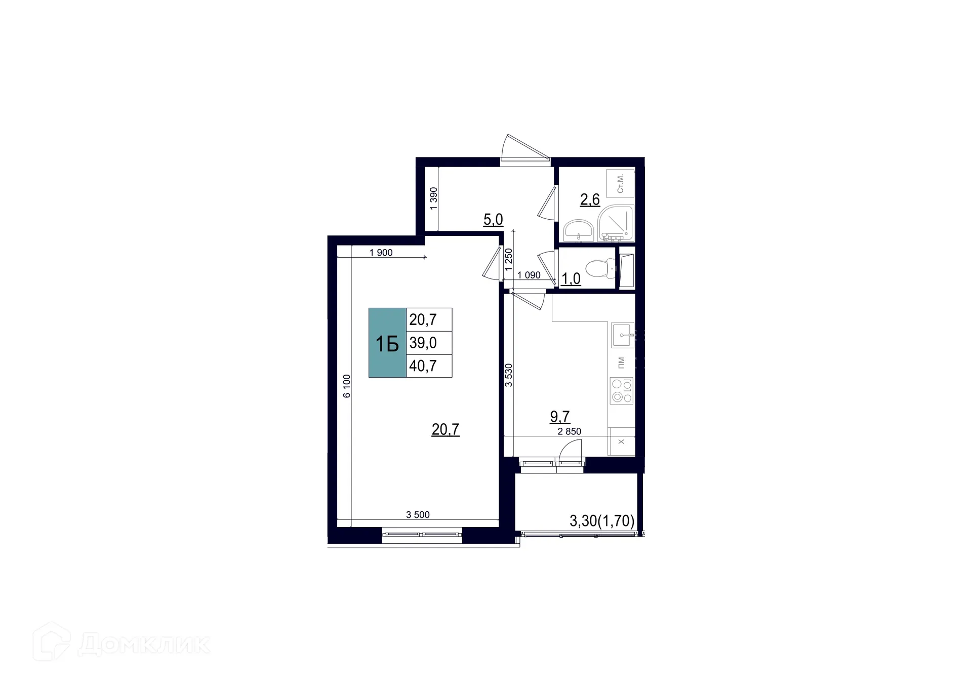 Фото квартиры в ЖК ОДИНЦОВО СИТИ
