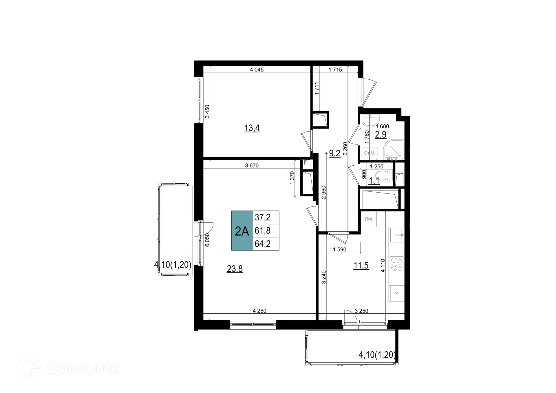 Фото квартиры в ЖК ОДИНЦОВО СИТИ