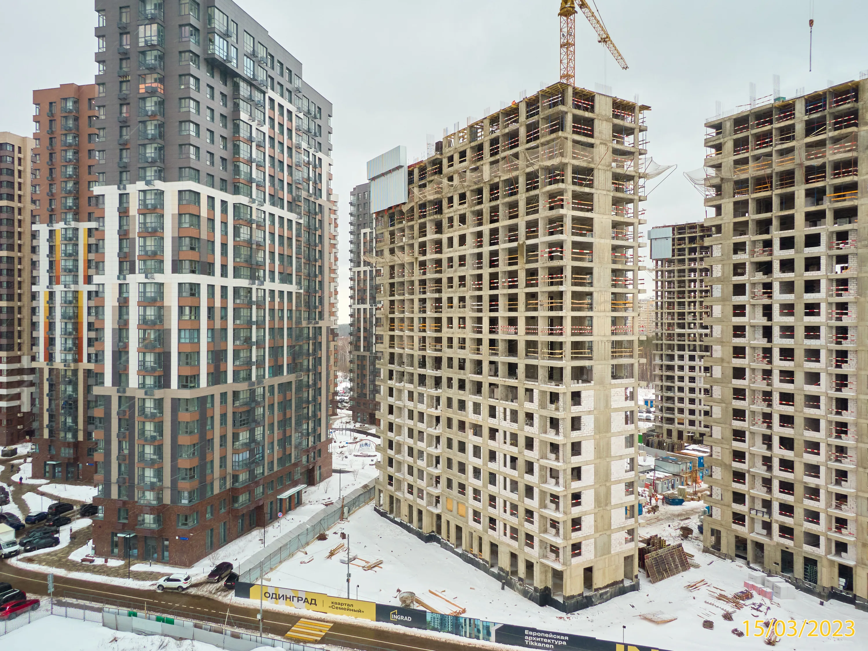 Фото ЖК Одинград. Квартал "Семейный"