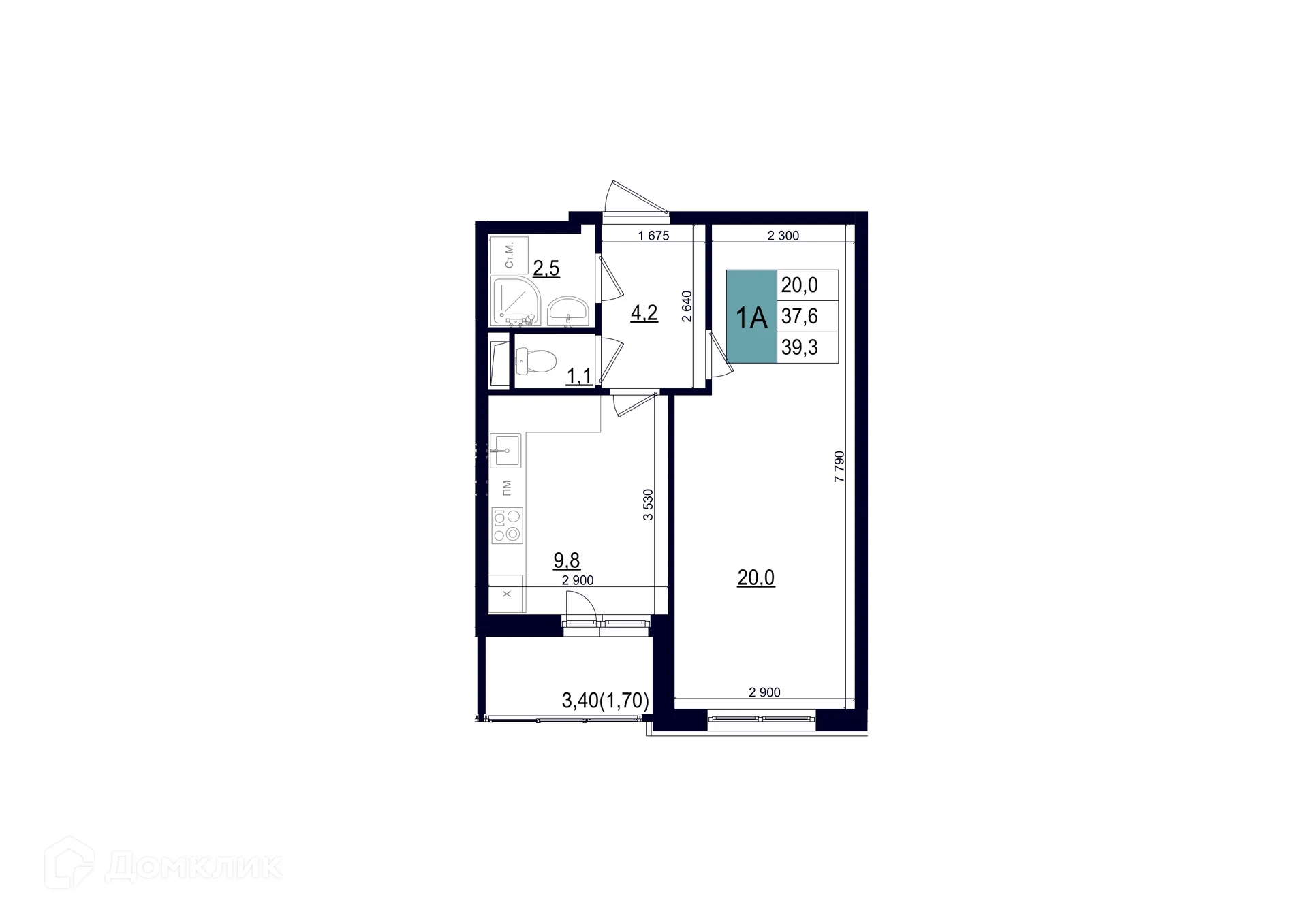 Фото квартиры в ЖК ОДИНЦОВО СИТИ