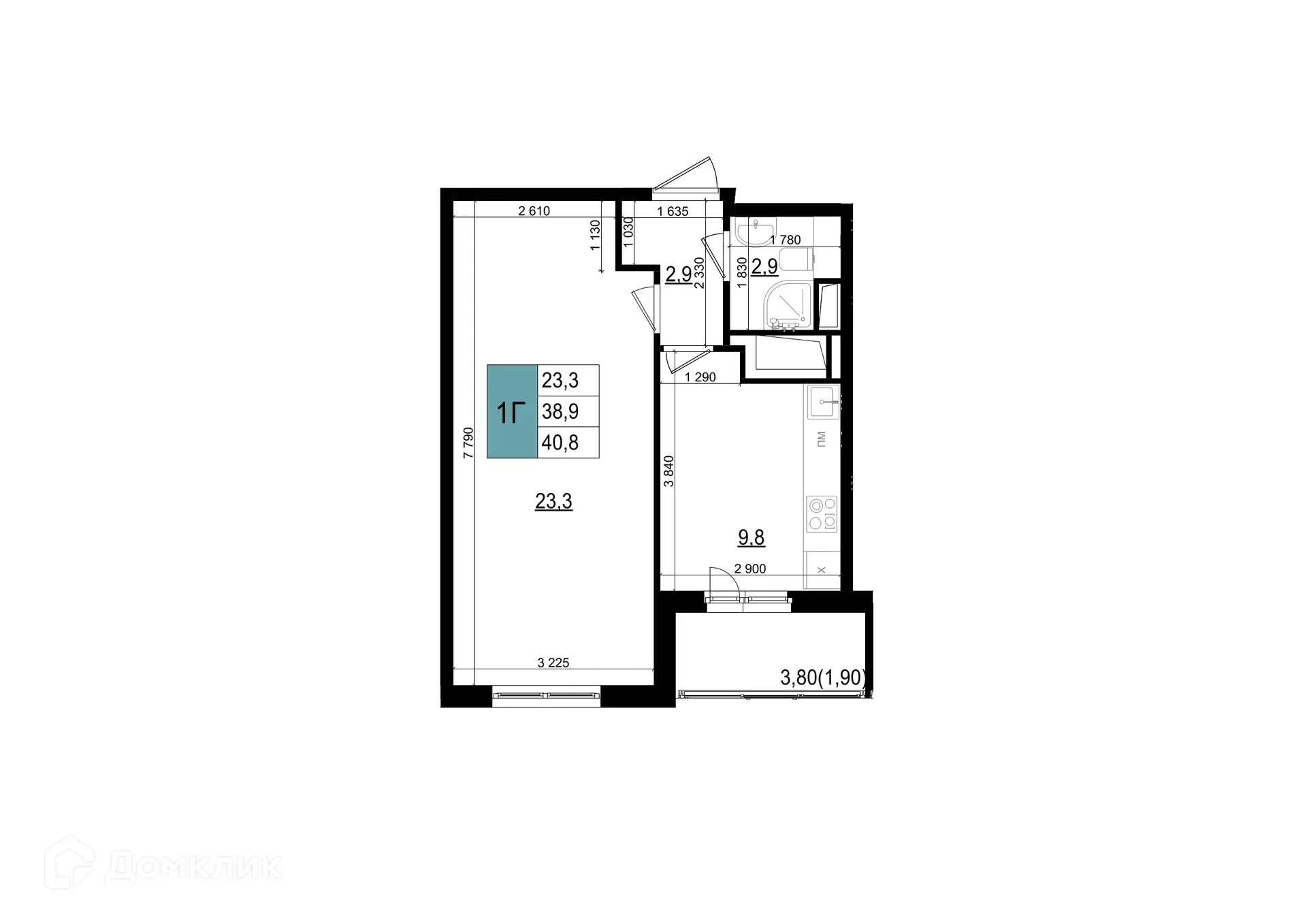 Фото квартиры в ЖК ОДИНЦОВО СИТИ