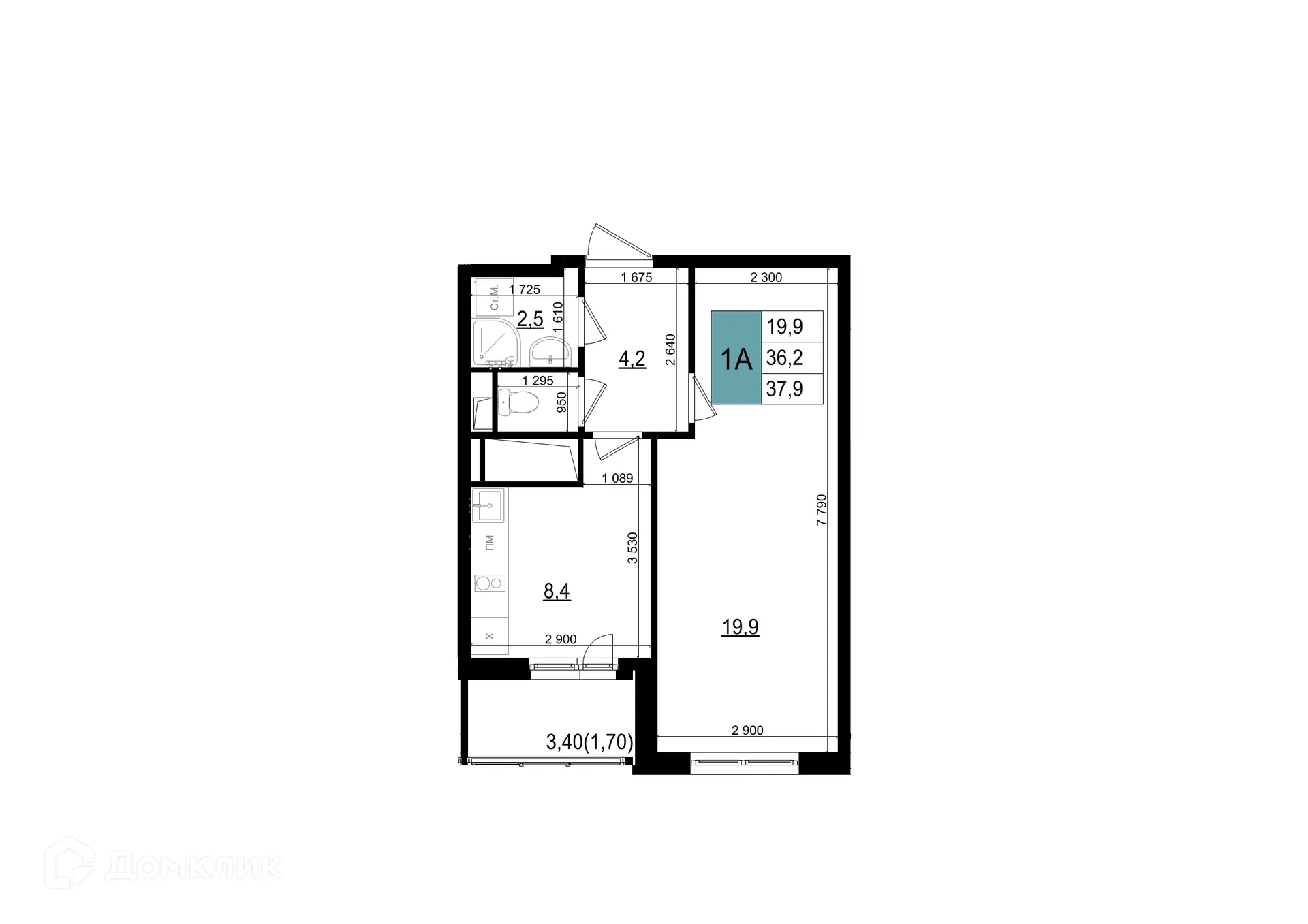 Фото квартиры в ЖК ОДИНЦОВО СИТИ