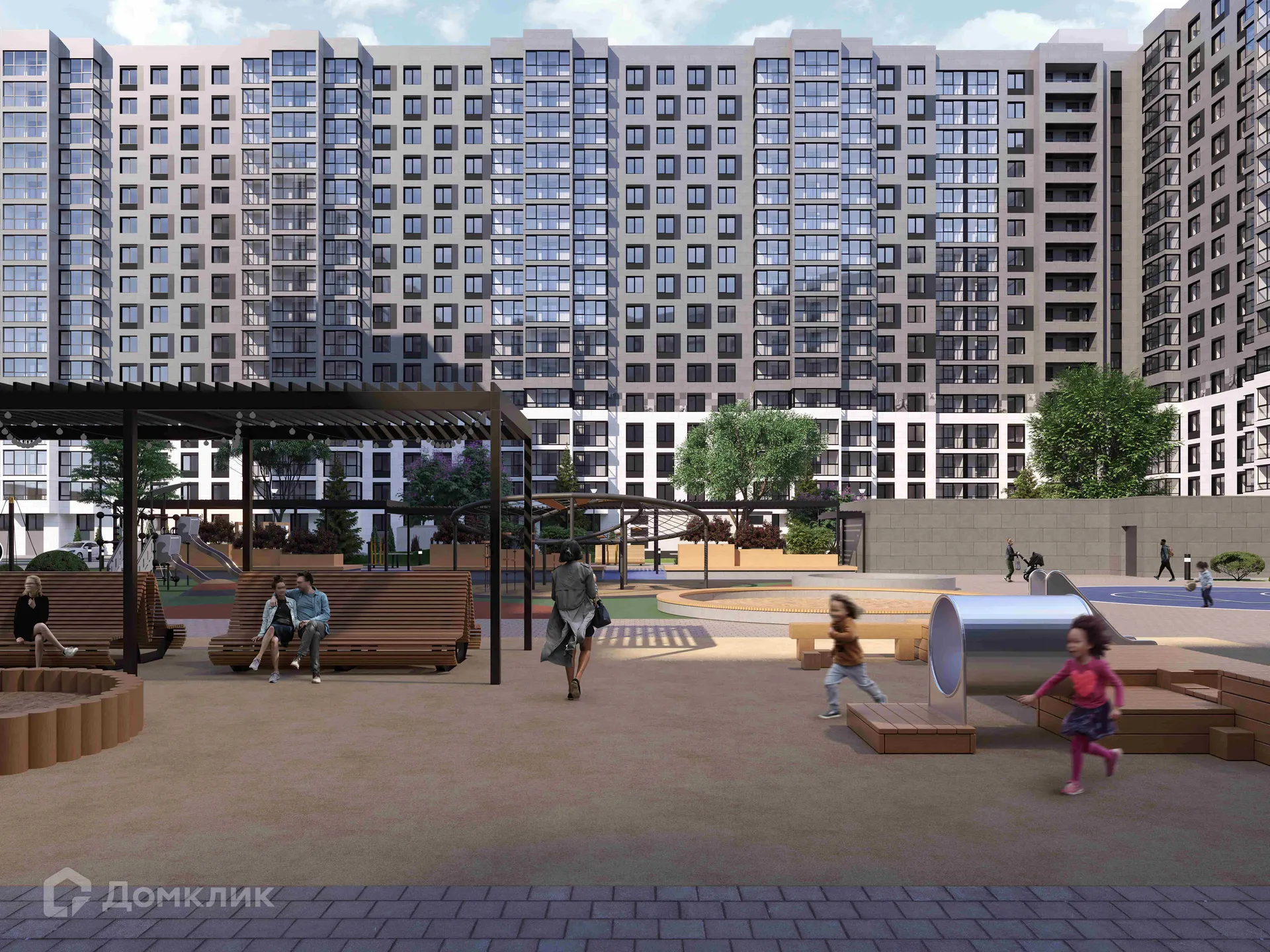 Планировка 1-комнатной квартиры 50.99 м² в ЖК ЖК "Фотограф", г. Мурино — фото 5