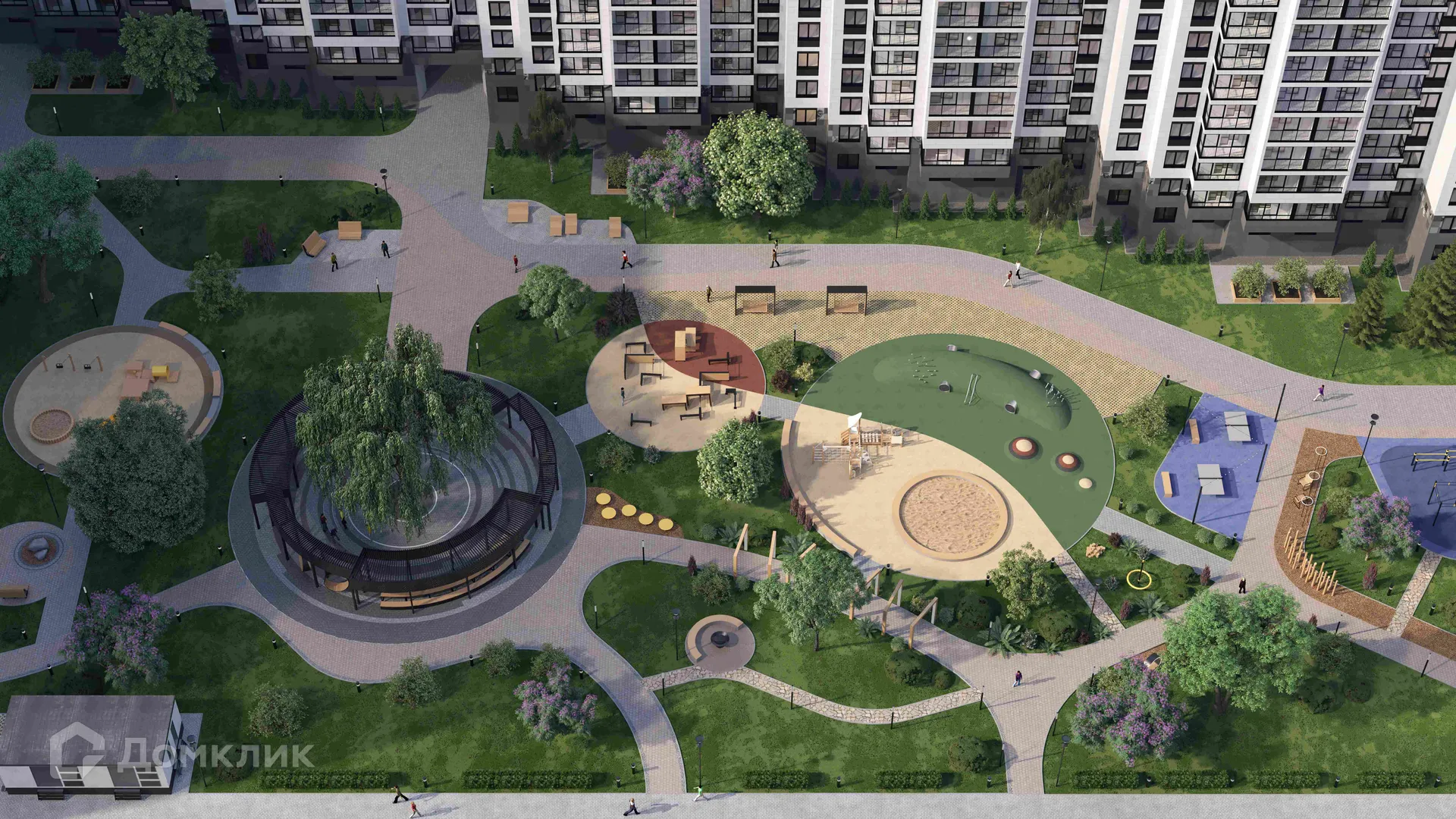 Планировка 1-комнатной квартиры 50.99 м² в ЖК ЖК "Фотограф", г. Мурино — фото 7