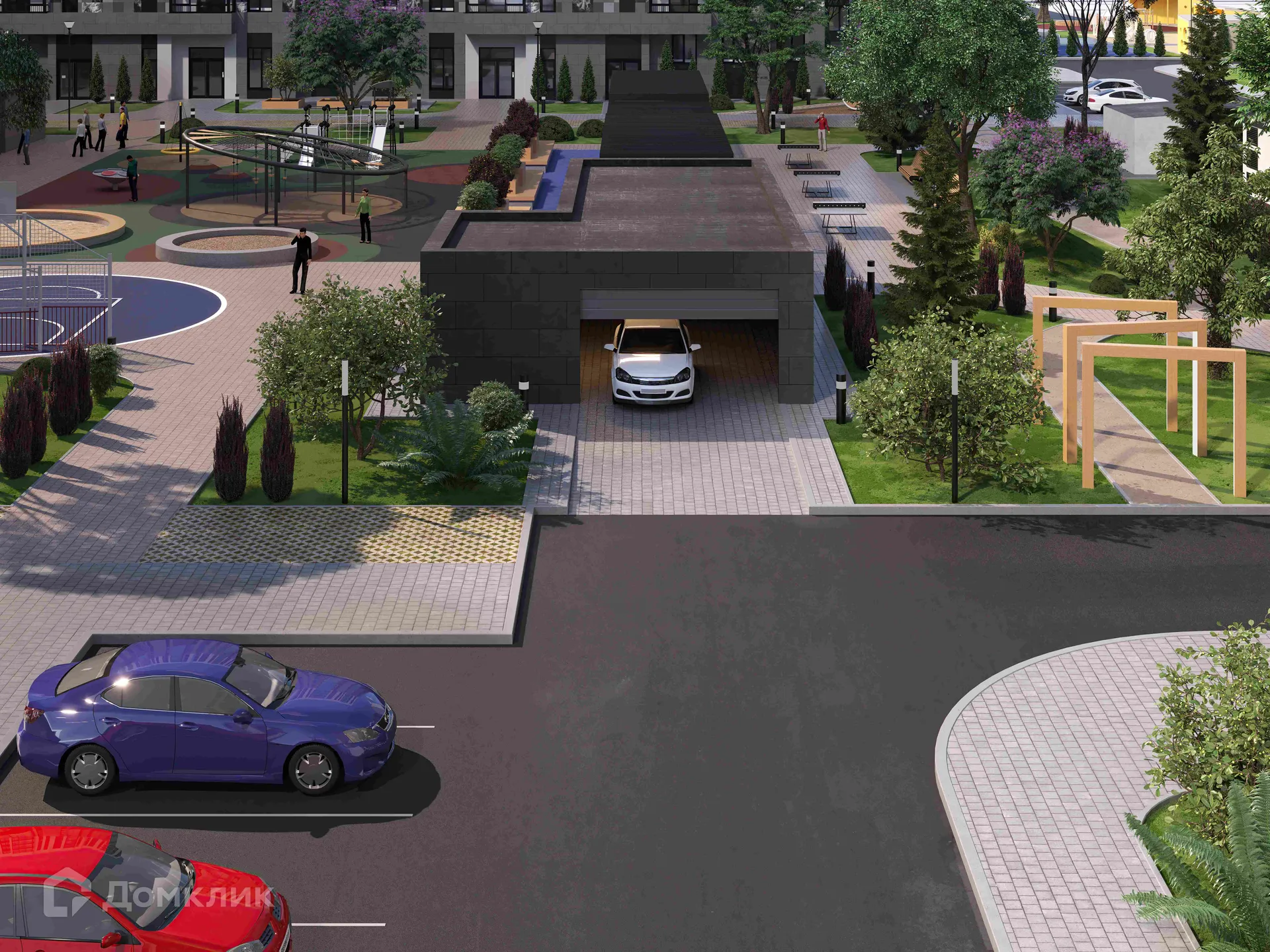 Планировка 1-комнатной квартиры 50.99 м² в ЖК ЖК "Фотограф", г. Мурино — фото 8