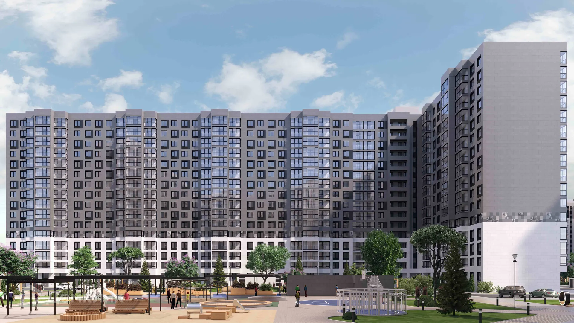 Планировка 1-комнатной квартиры 50.99 м² в ЖК ЖК "Фотограф", г. Мурино — фото 9