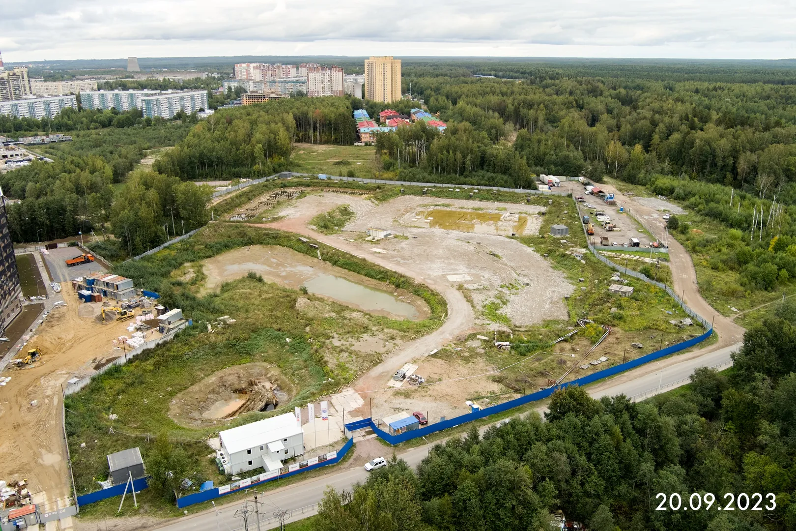 ЖК UP-квартал Воронцовский ход строительства