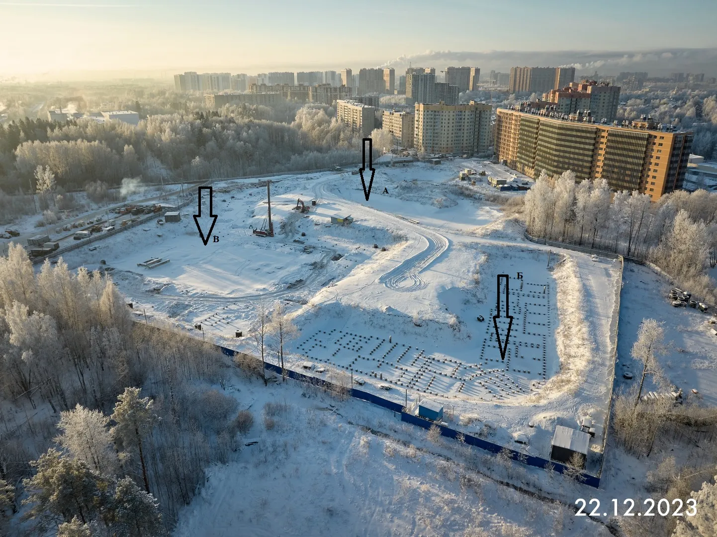 ЖК UP-квартал Воронцовский ход строительства