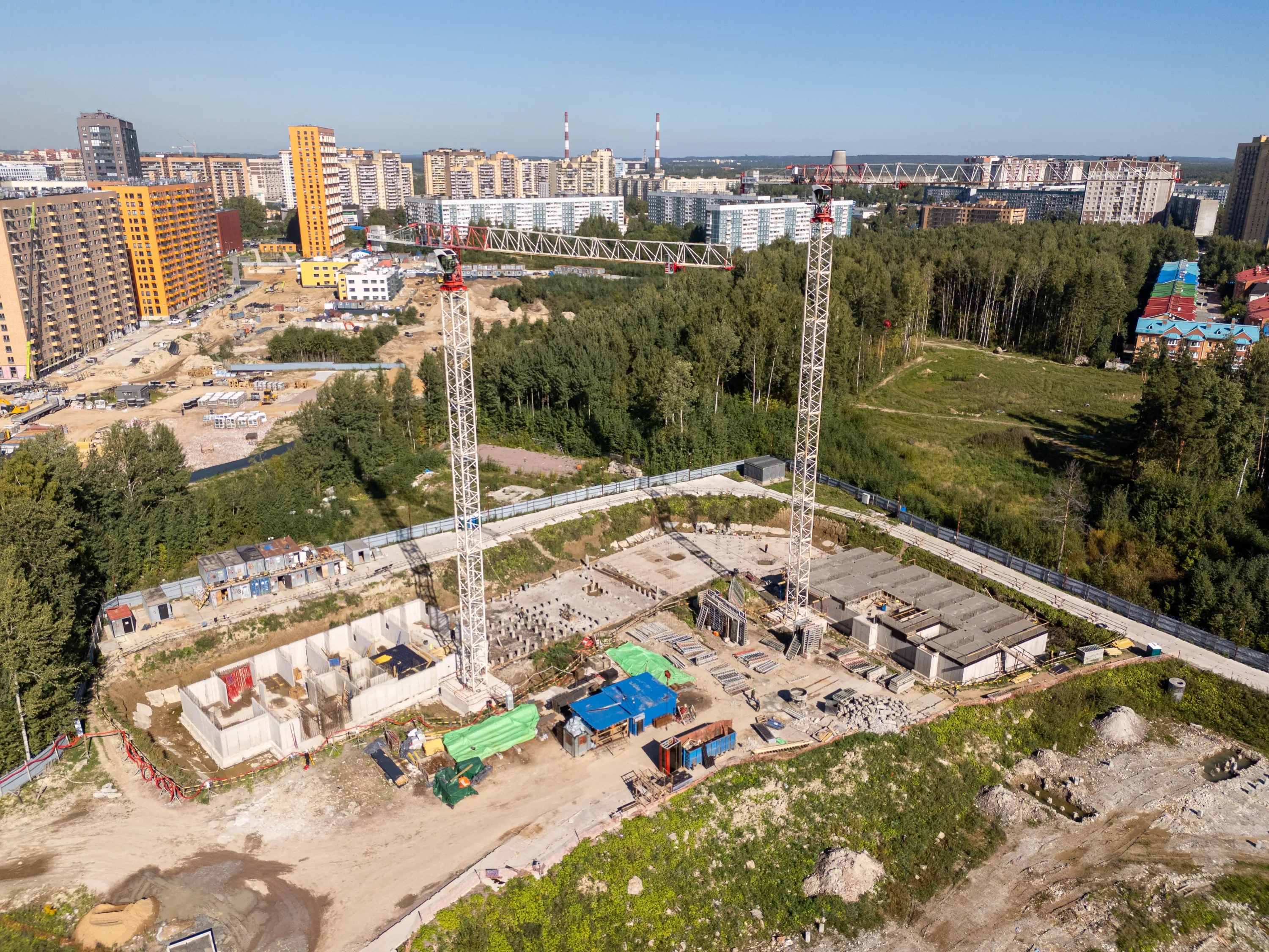 ЖК UP-квартал Воронцовский ход строительства