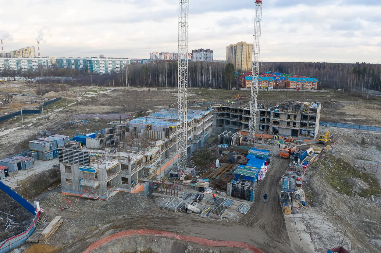 ЖК UP-квартал Воронцовский ход строительства