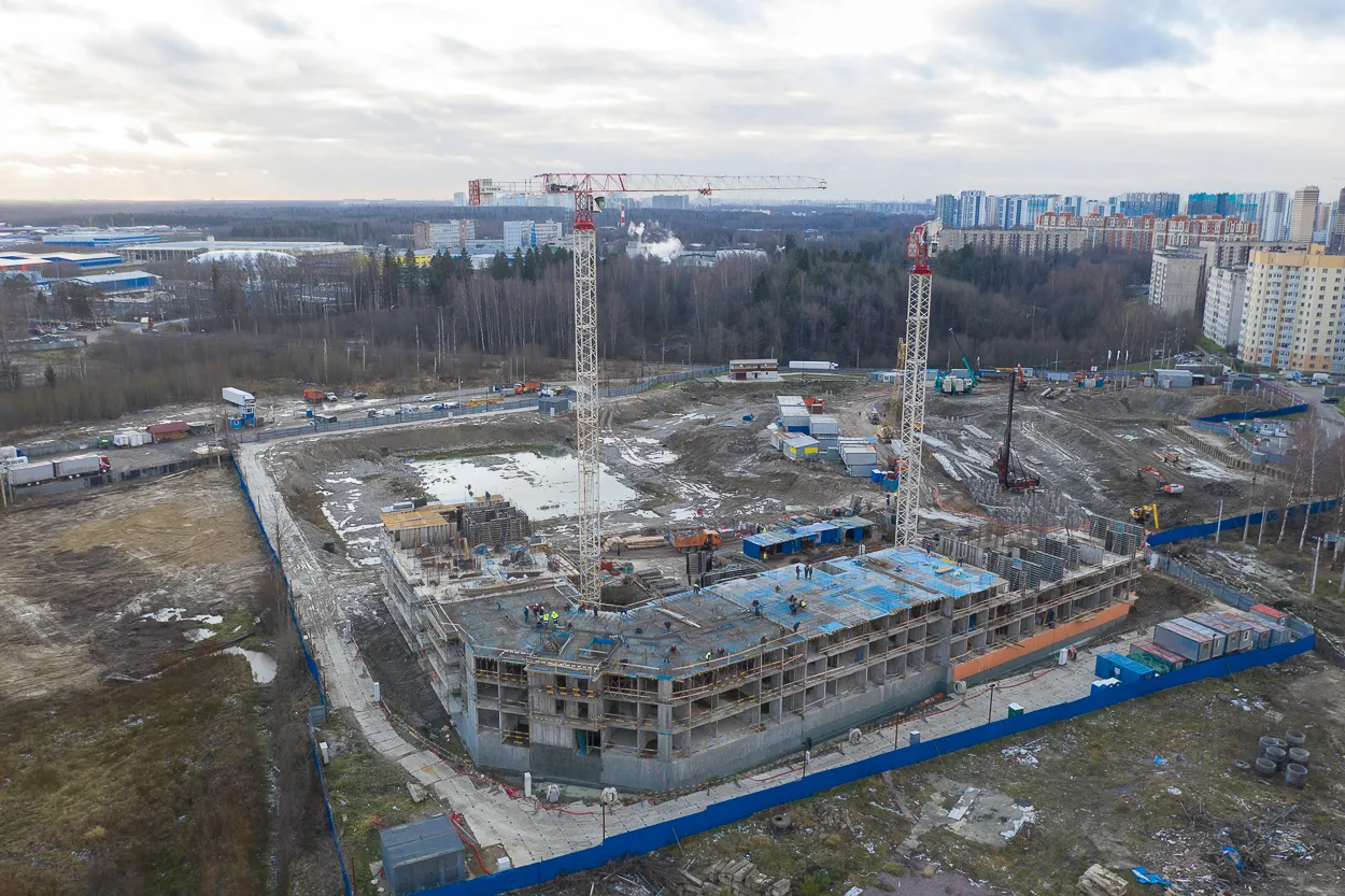 ЖК UP-квартал Воронцовский ход строительства