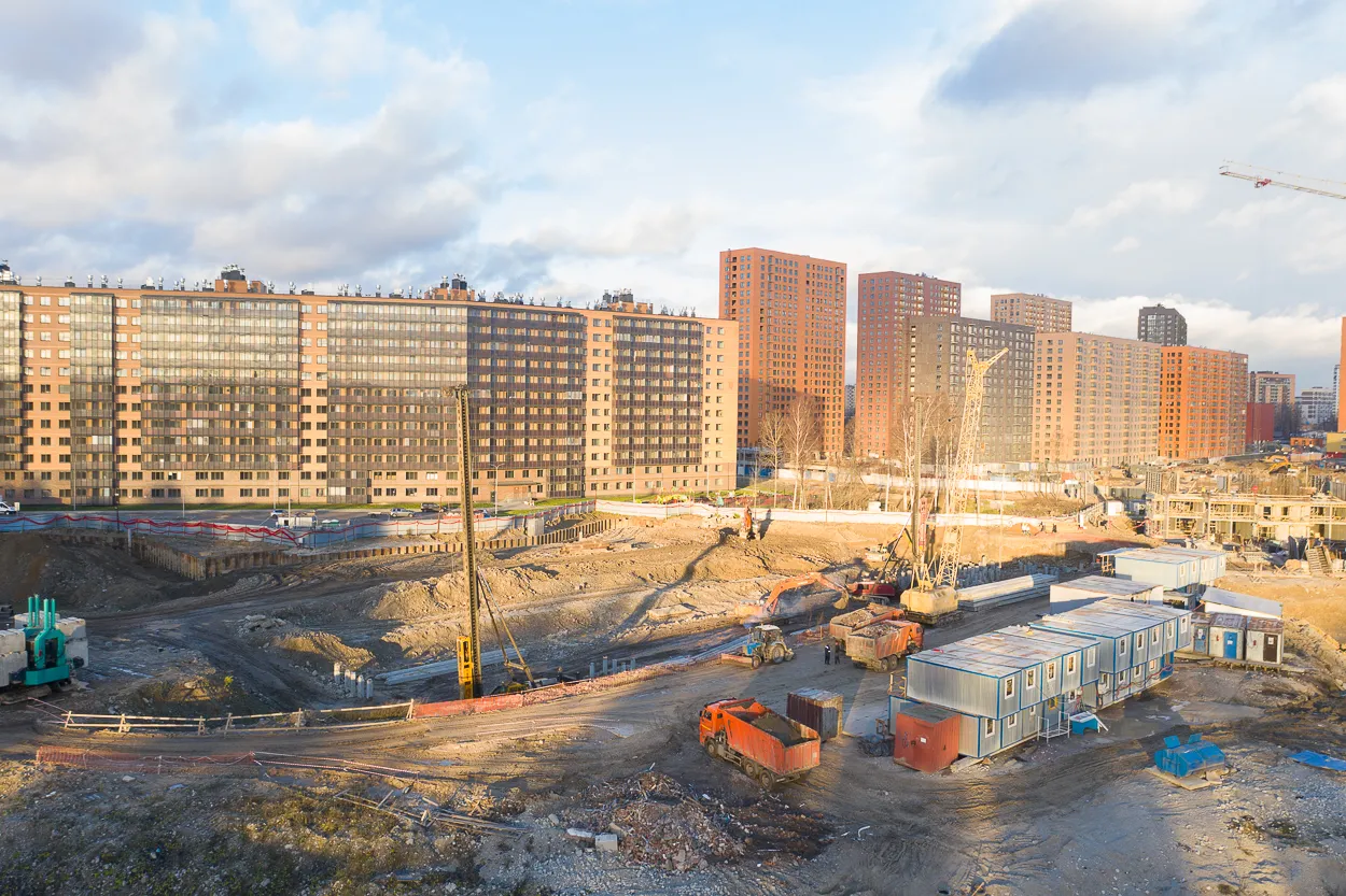 ЖК UP-квартал Воронцовский ход строительства