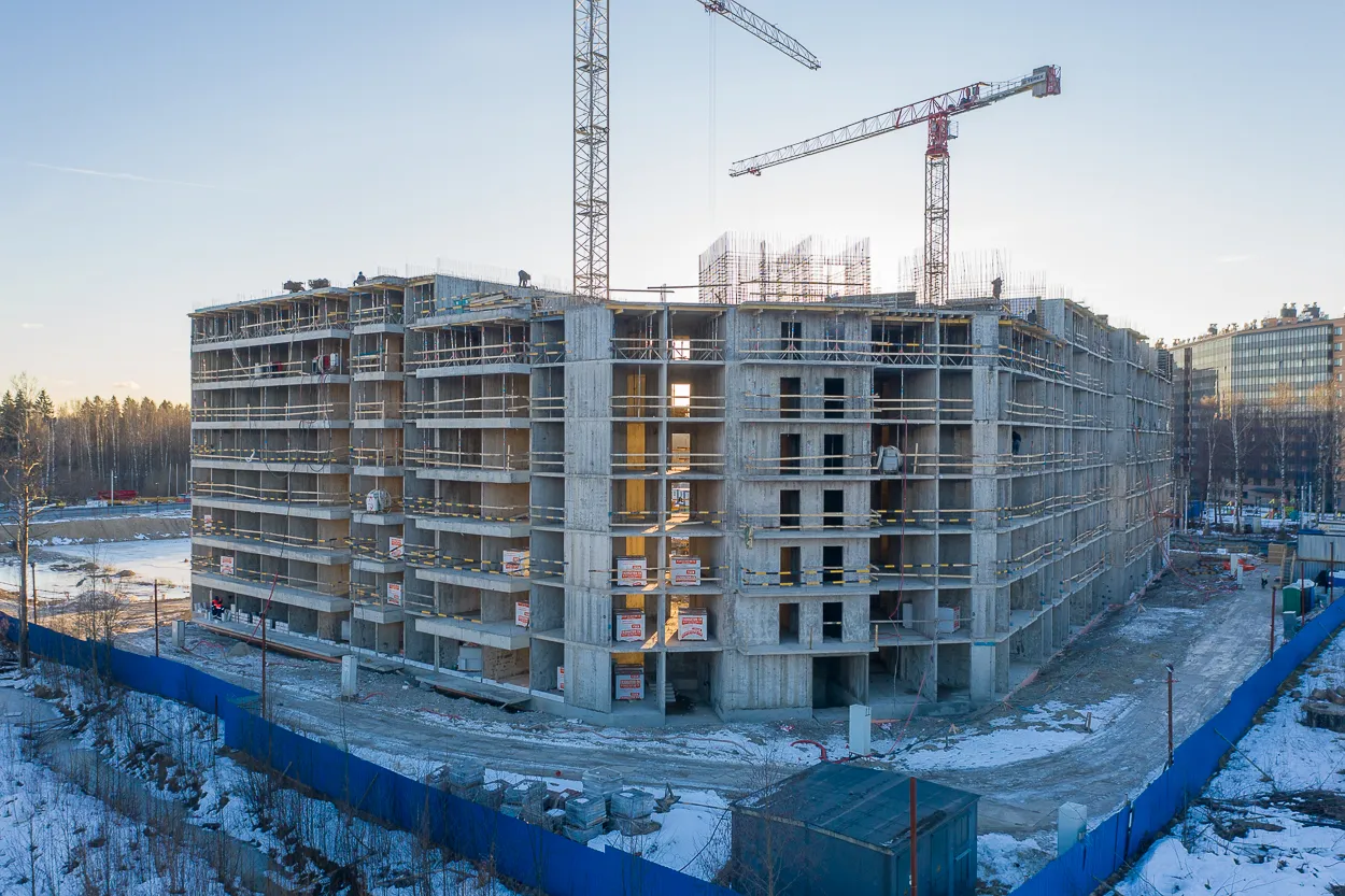 ЖК UP-квартал Воронцовский ход строительства