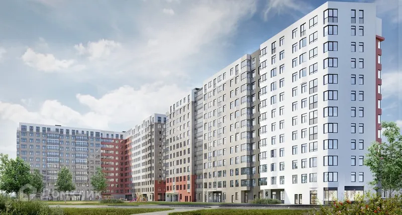 Планировка 2-комнатной квартиры 56.32 м² в ЖК ЖК ID Murino III (Ай ди Мурино III), г. Мурино — фото 3