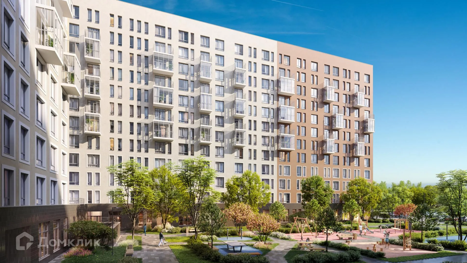 Планировка 3-комнатной квартиры 65.25 м² в ЖК ЖК Новые Лаврики, г. Мурино — фото 4