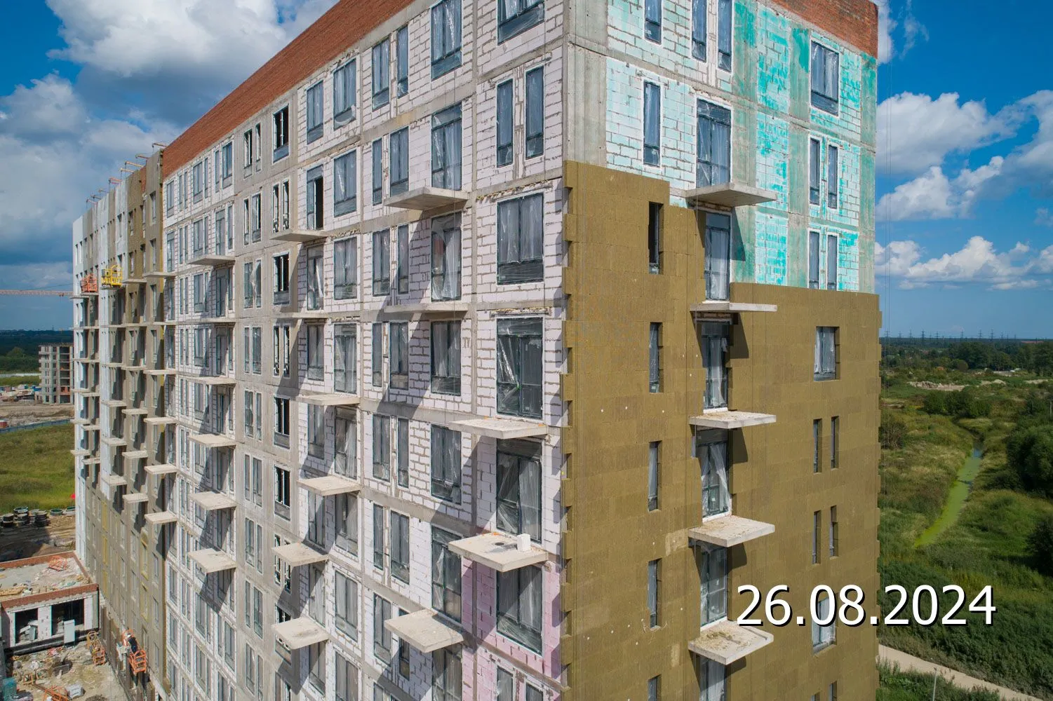 ЖК Новые Лаврики ход строительства