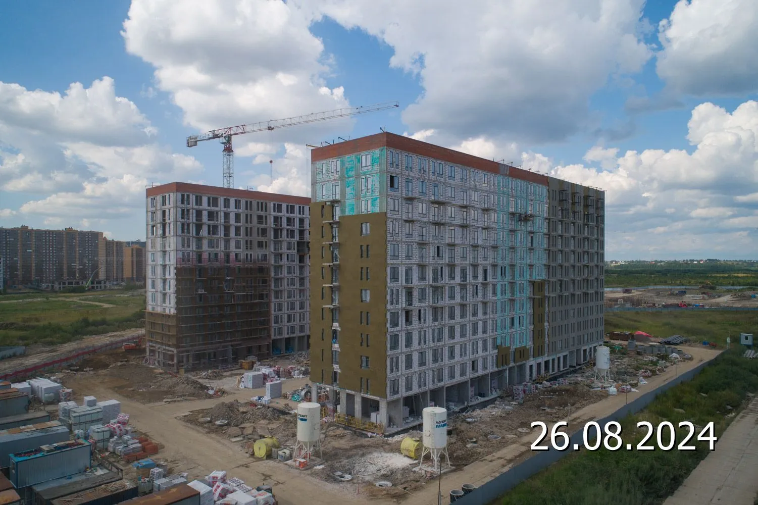 ЖК Новые Лаврики ход строительства