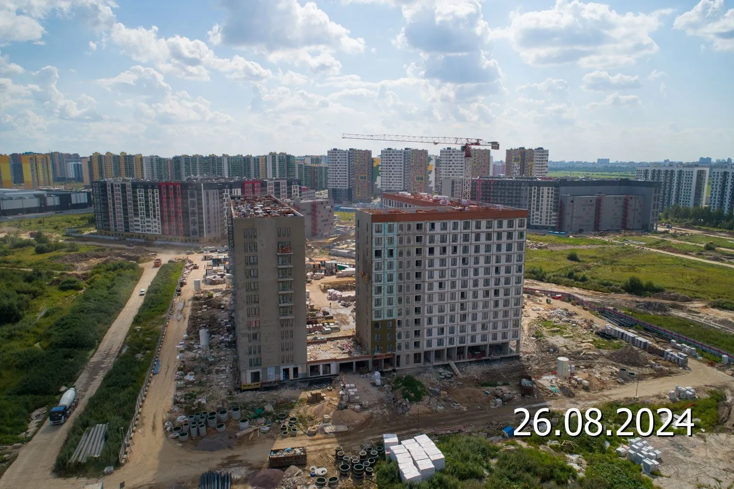 ЖК Новые Лаврики ход строительства