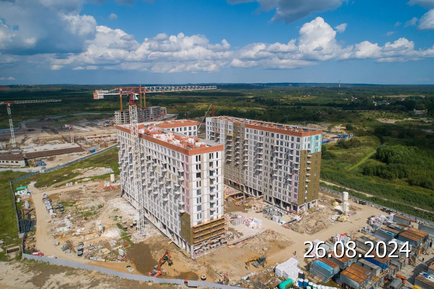 ЖК Новые Лаврики ход строительства