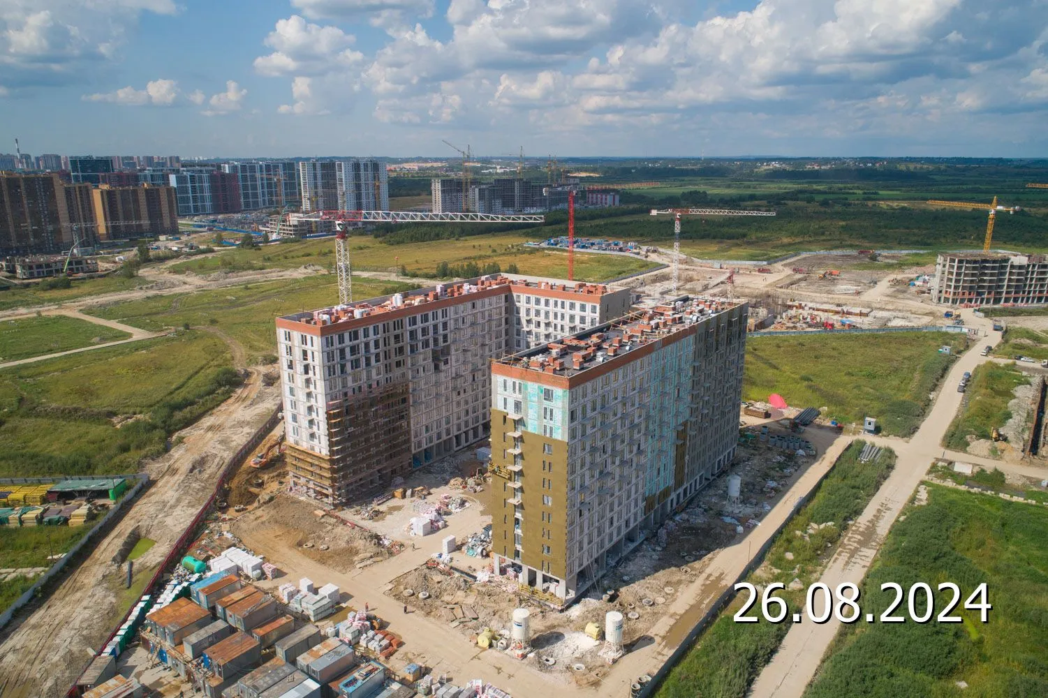 ЖК Новые Лаврики ход строительства