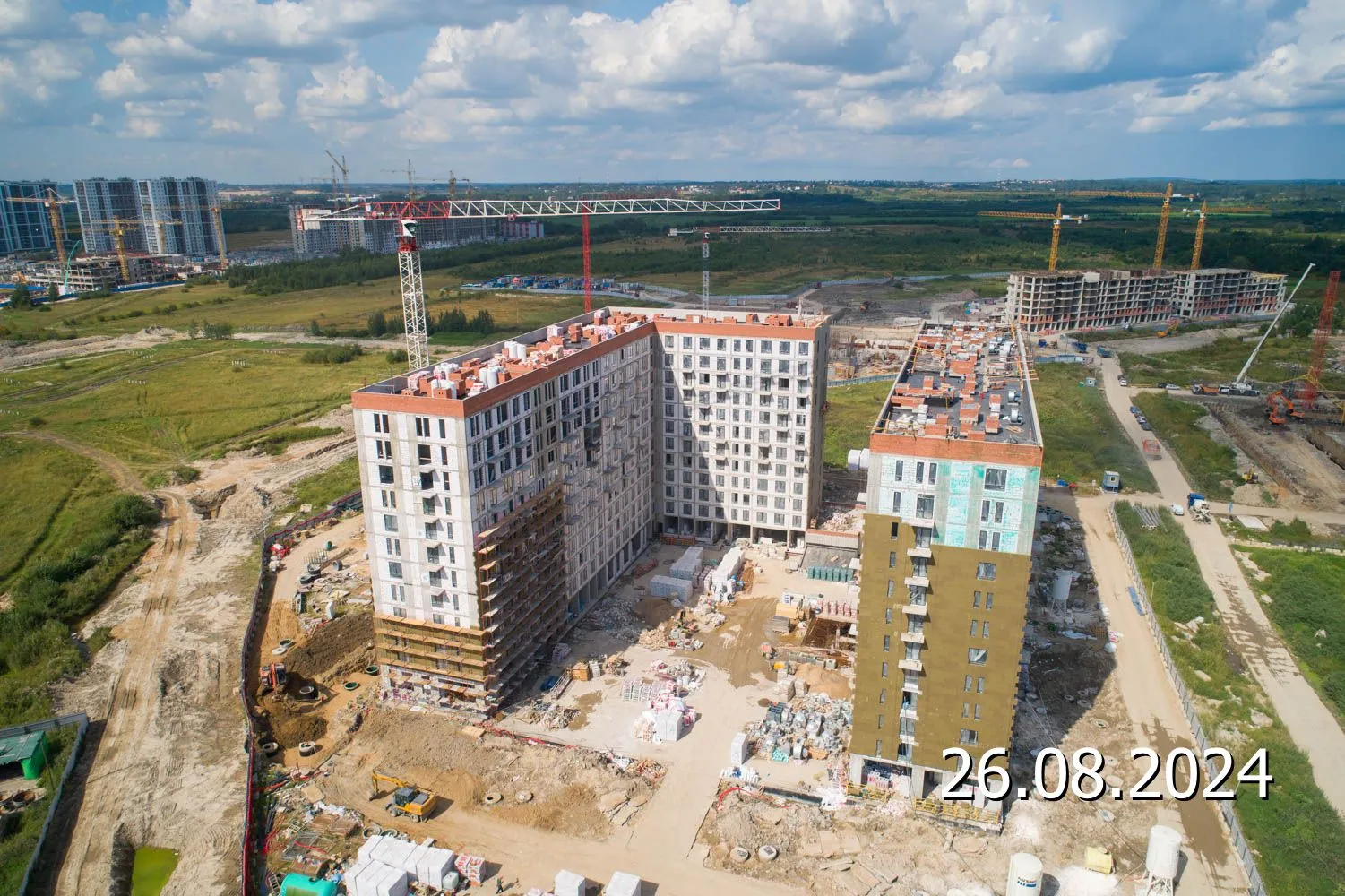 ЖК Новые Лаврики ход строительства