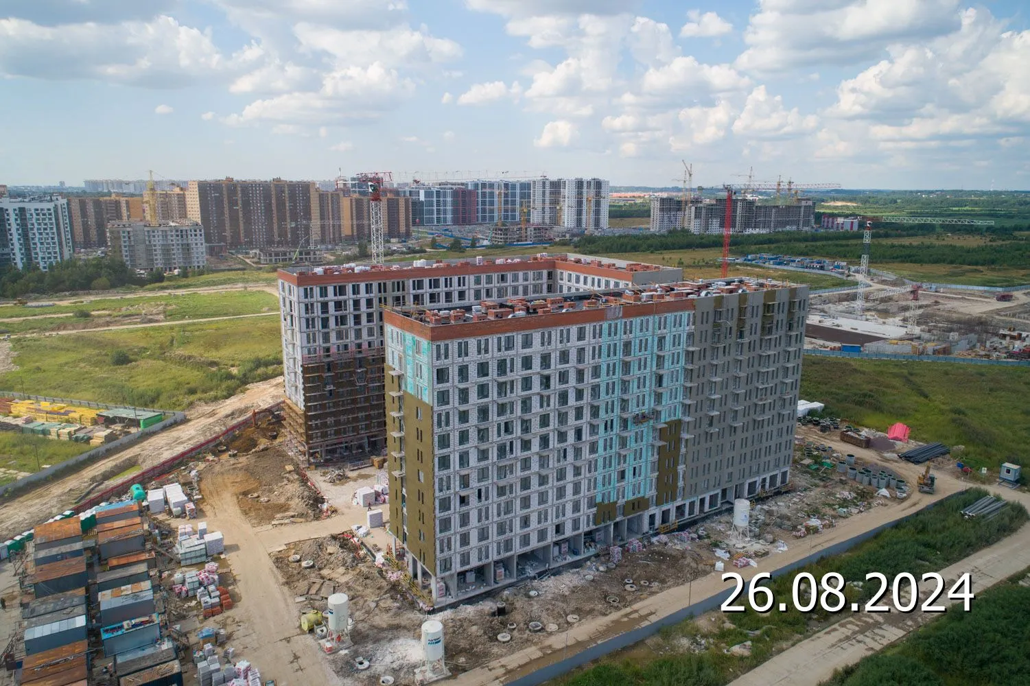 ЖК Новые Лаврики ход строительства