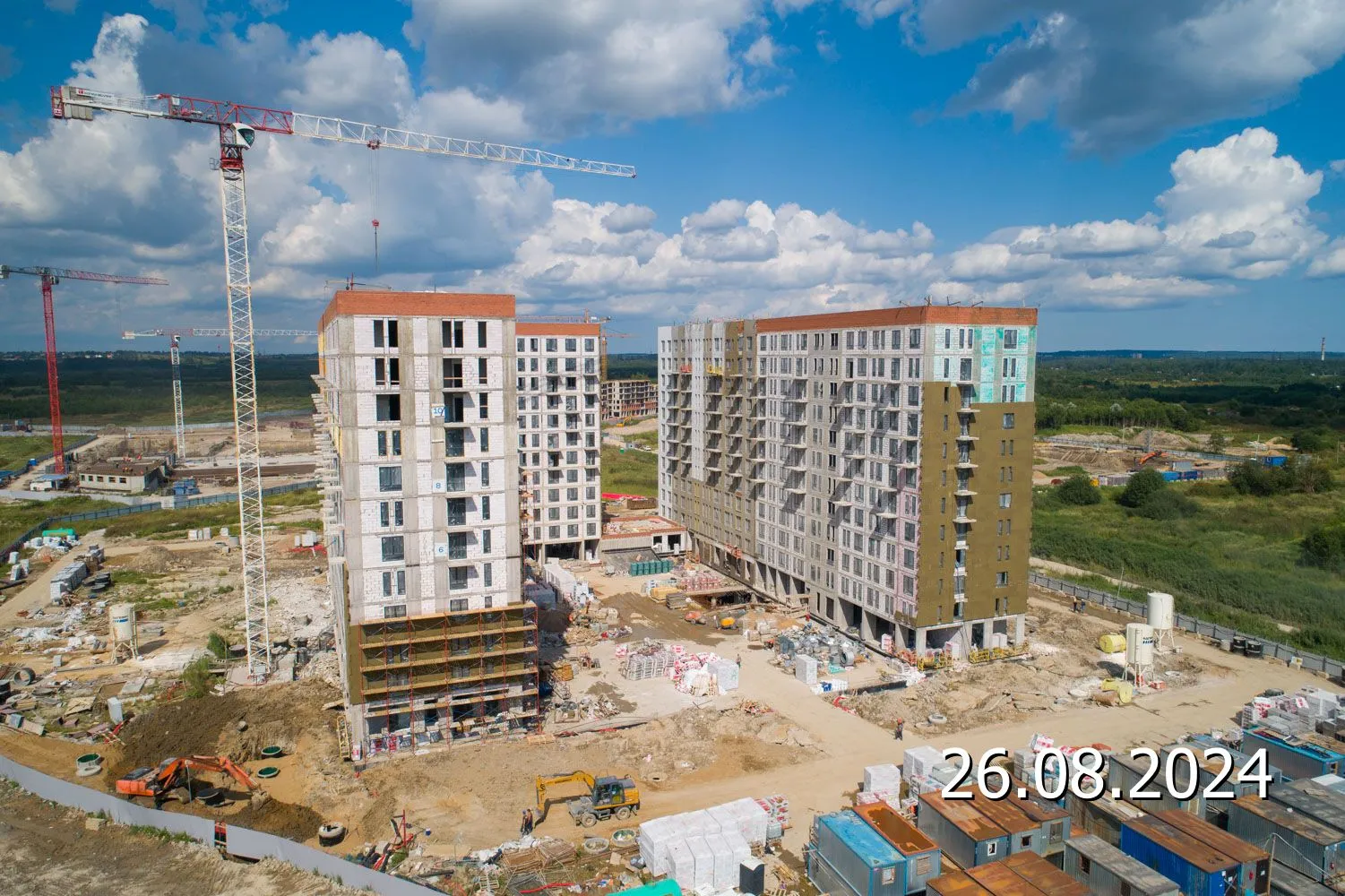 ЖК Новые Лаврики ход строительства
