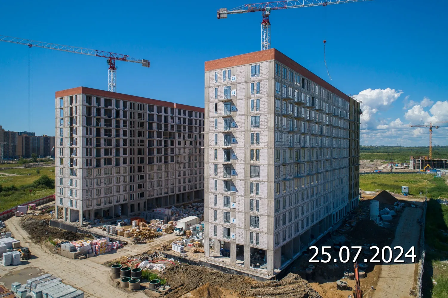 ЖК Новые Лаврики ход строительства