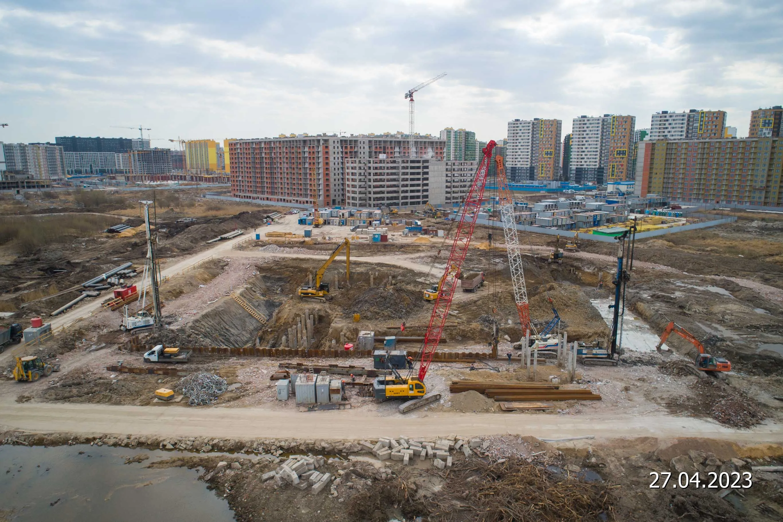 ЖК Новые Лаврики ход строительства