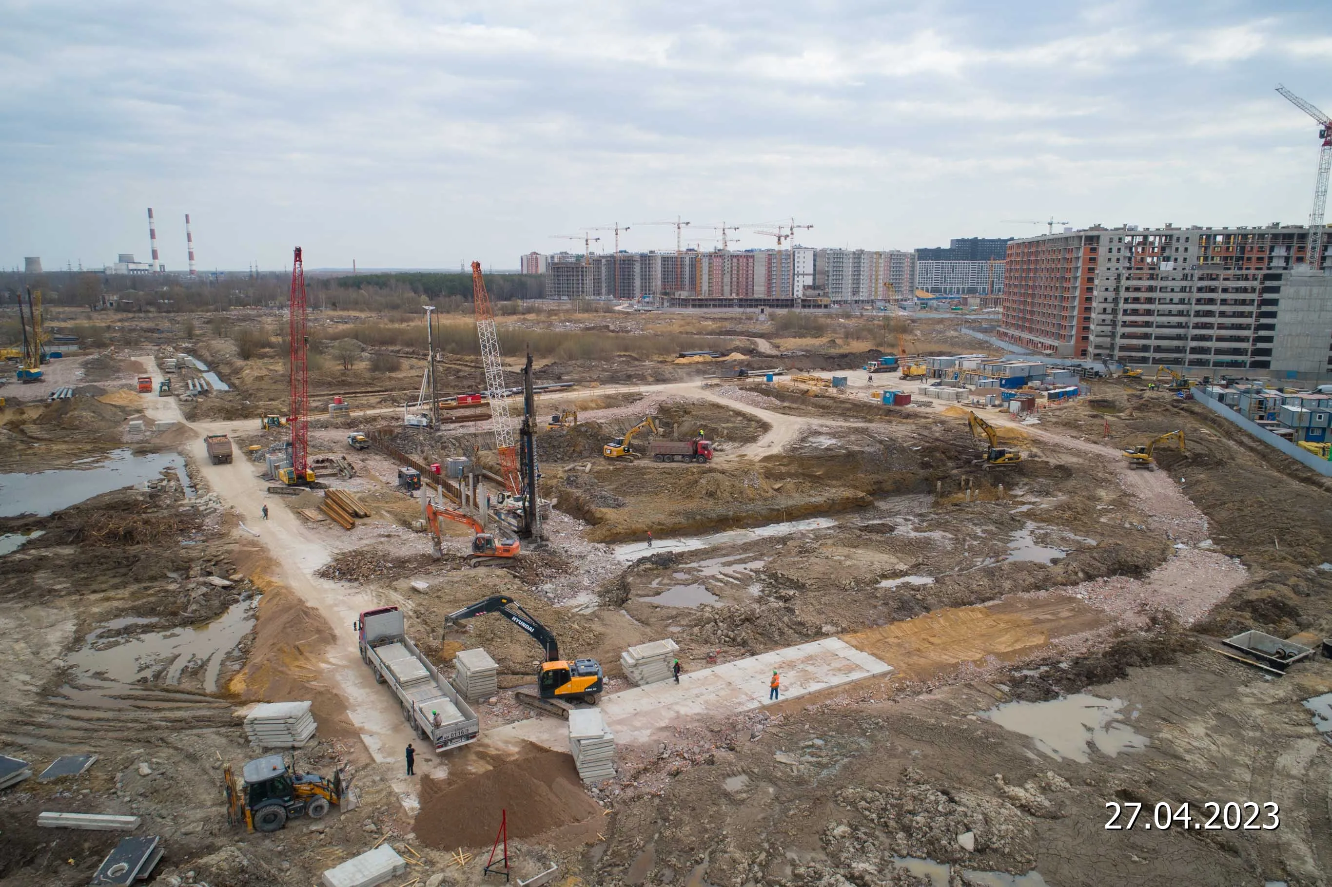 ЖК Новые Лаврики ход строительства