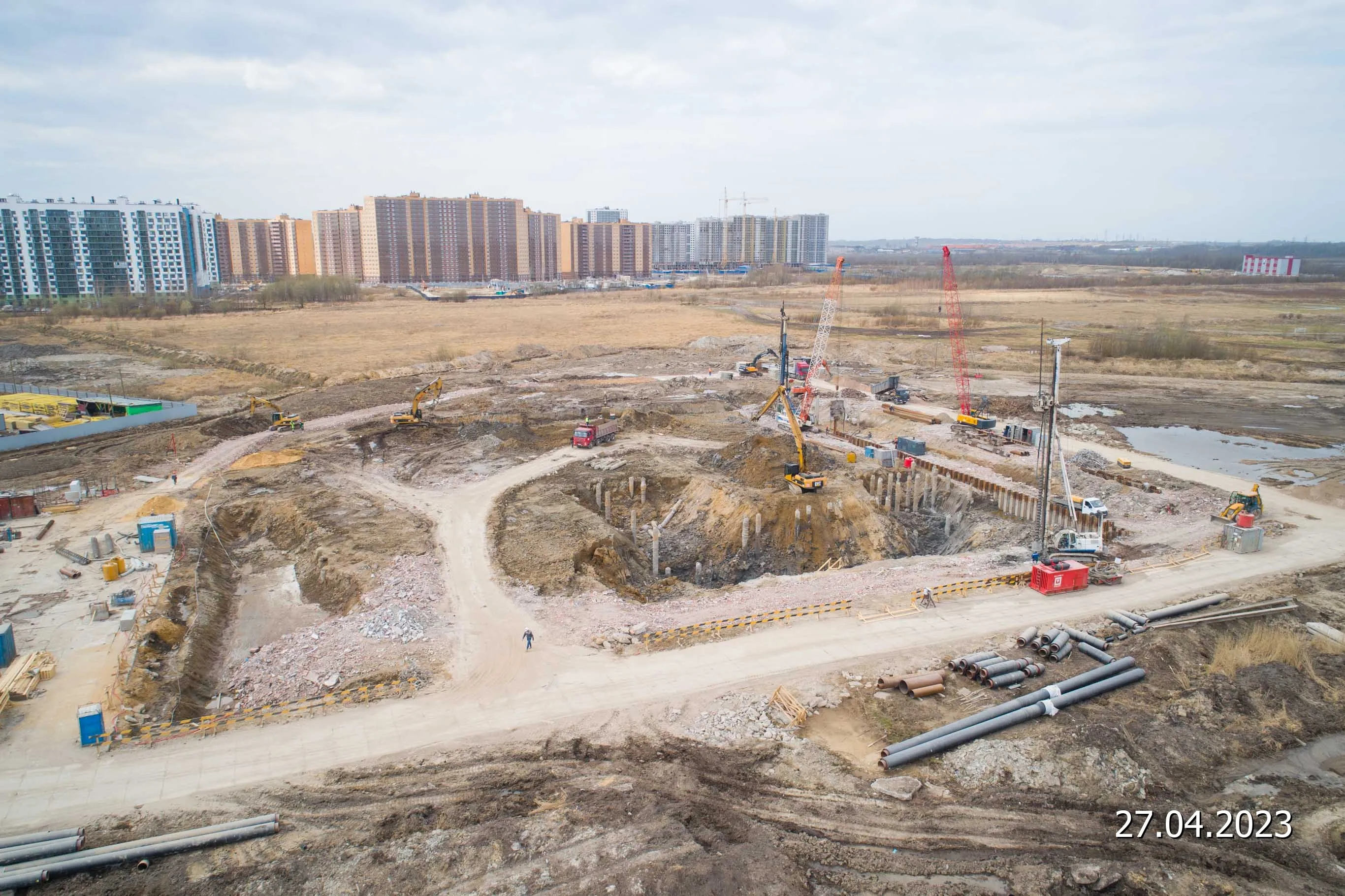 ЖК Новые Лаврики ход строительства