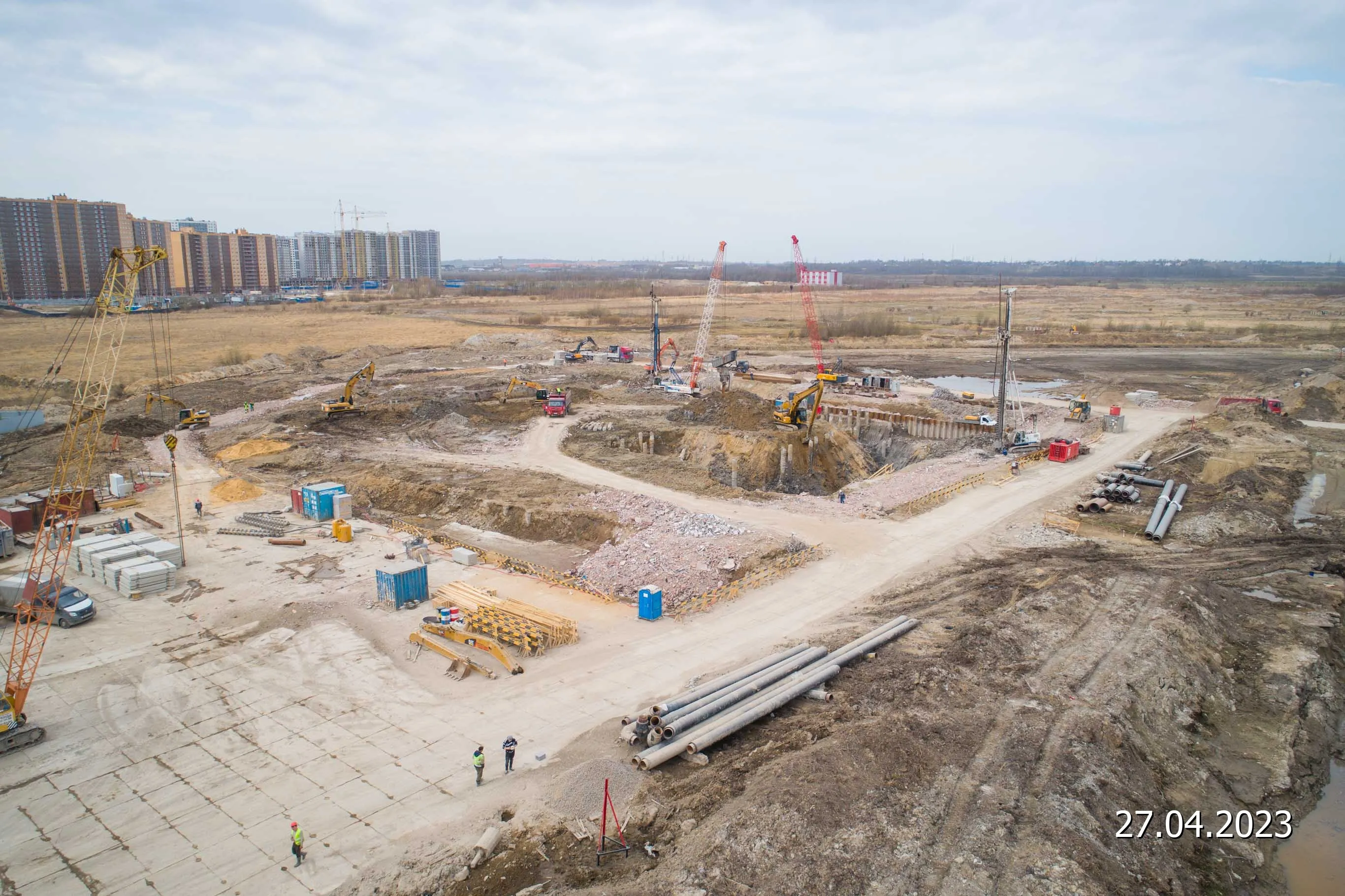 ЖК Новые Лаврики ход строительства