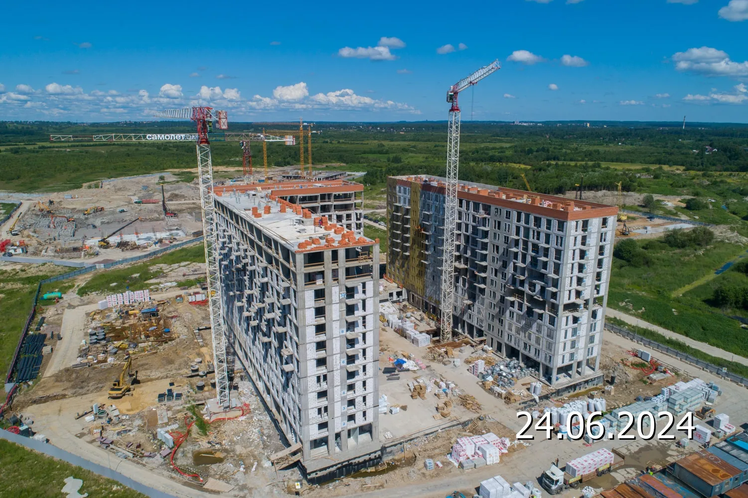 ЖК Новые Лаврики ход строительства