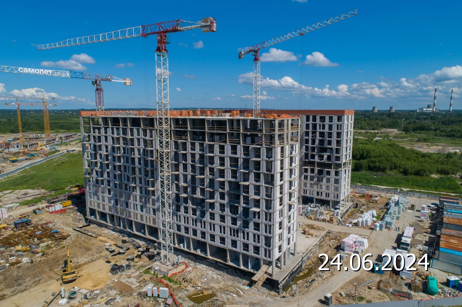 ЖК Новые Лаврики ход строительства