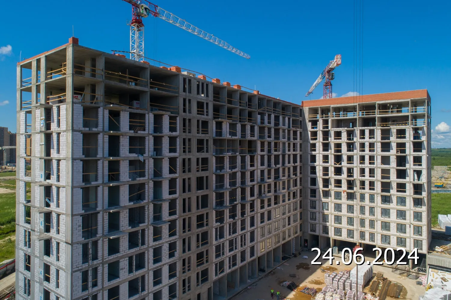 ЖК Новые Лаврики ход строительства