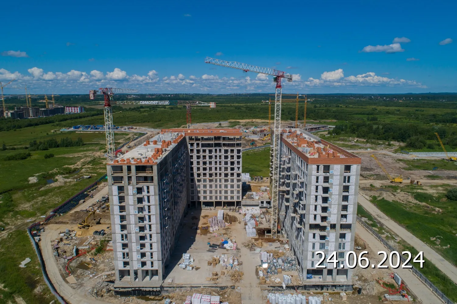 ЖК Новые Лаврики ход строительства