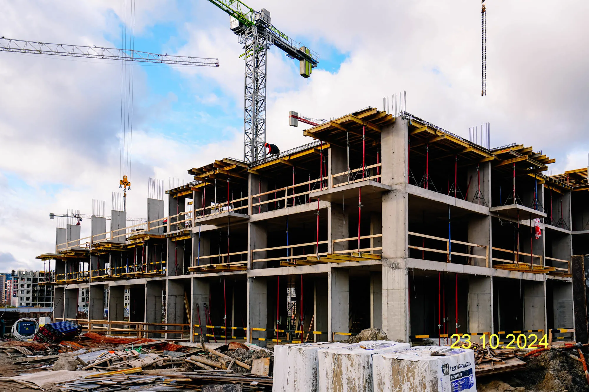 ЖК Новые Лаврики ход строительства