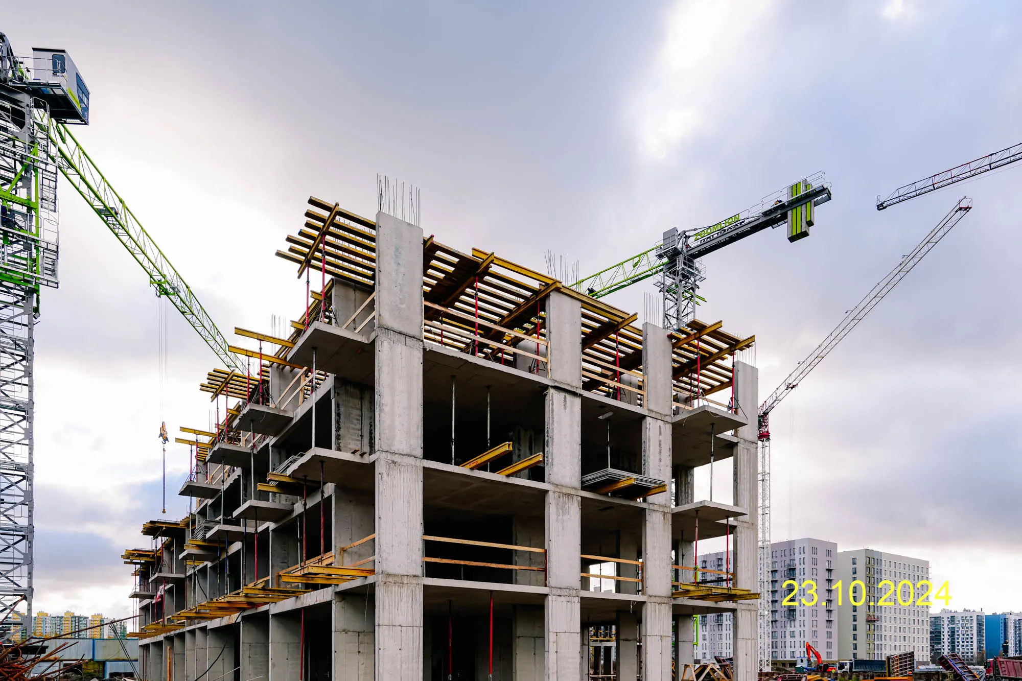 ЖК Новые Лаврики ход строительства