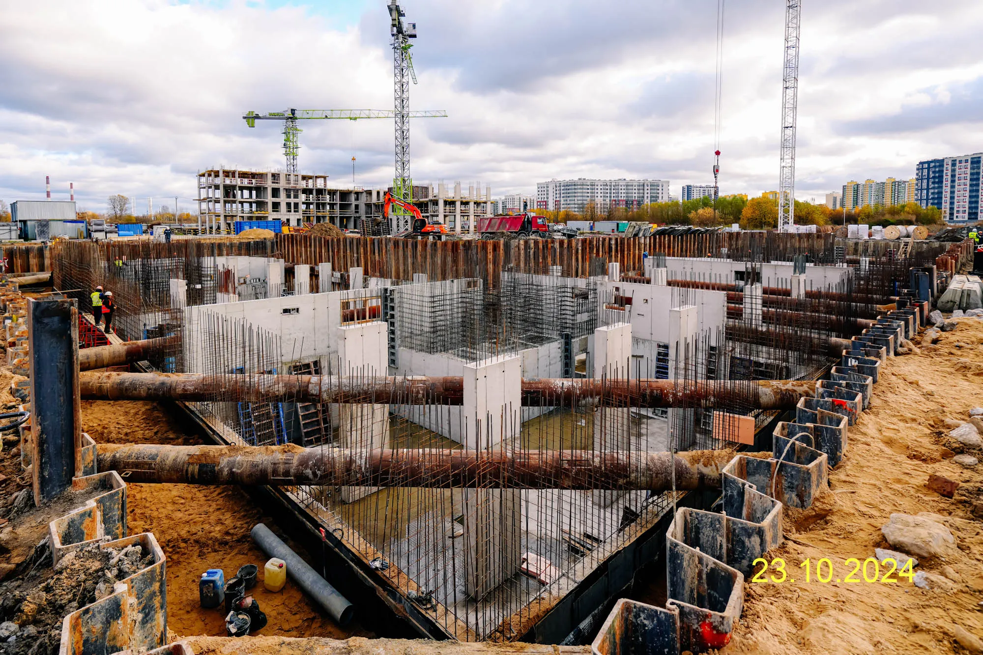 ЖК Новые Лаврики ход строительства